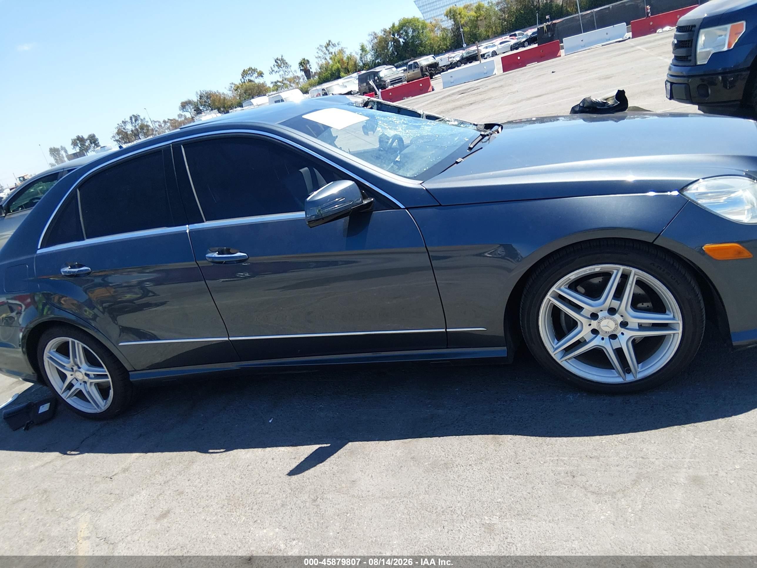 2013 Mercedes-benz E 350   Blue vin: WDDHF5KB6DA746536