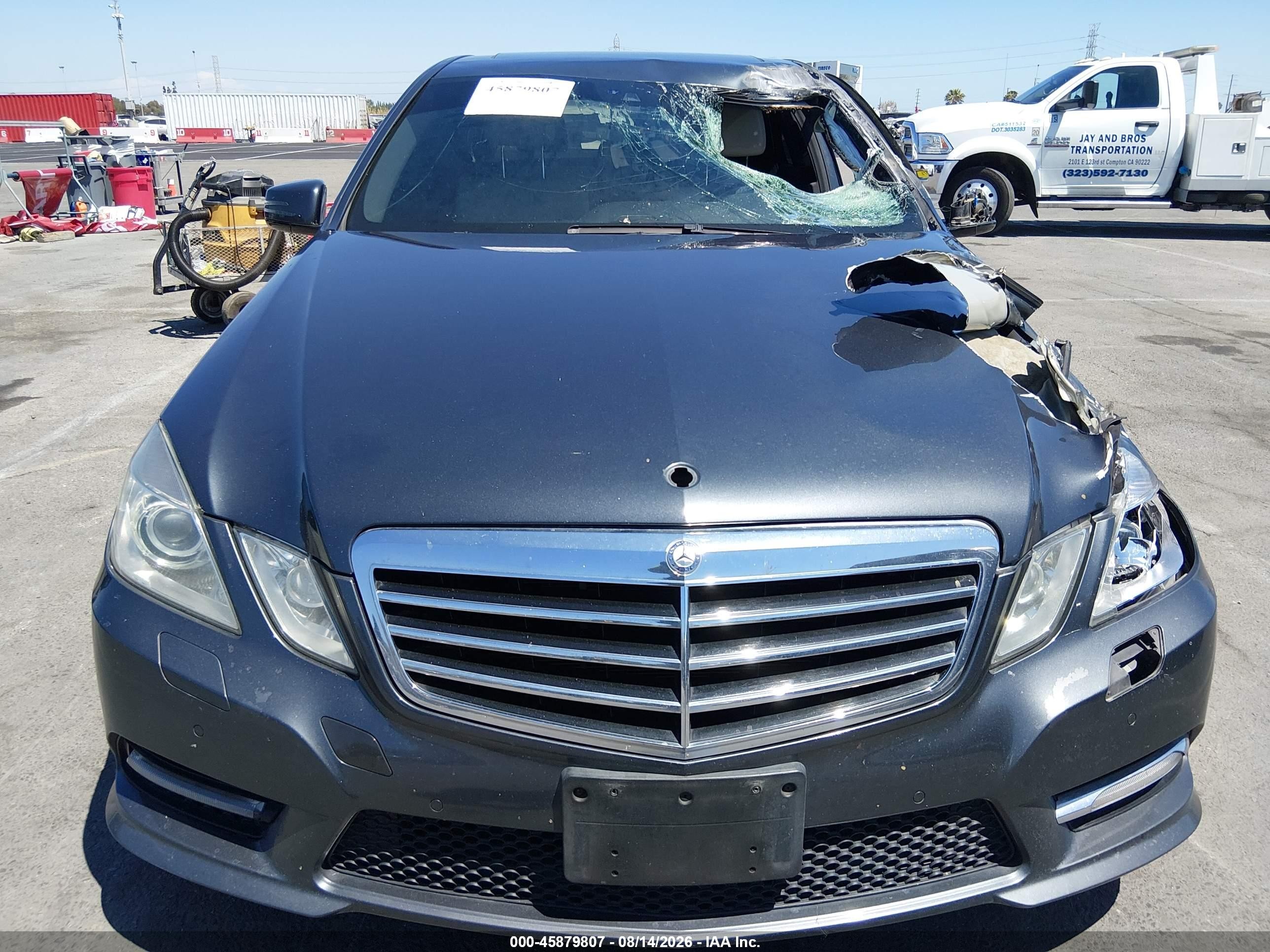 2013 Mercedes-benz E 350   Blue vin: WDDHF5KB6DA746536