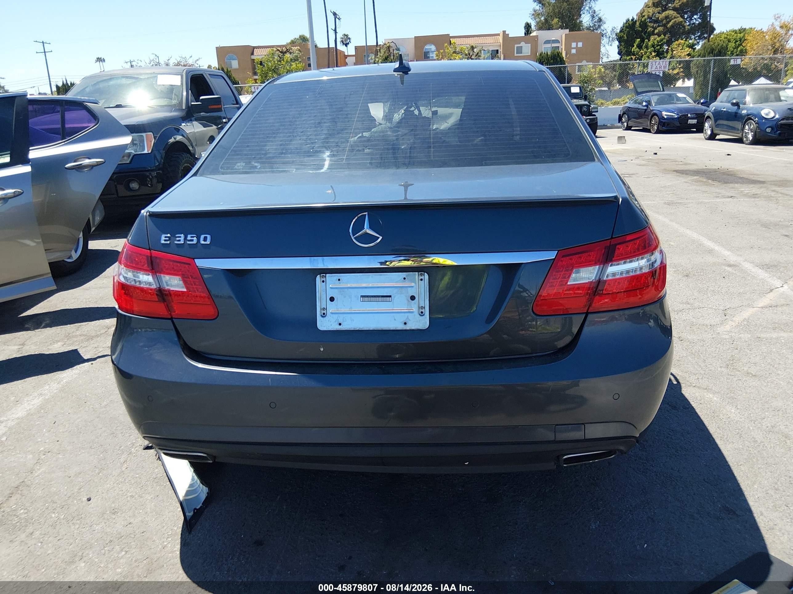 2013 Mercedes-benz E 350   Blue vin: WDDHF5KB6DA746536