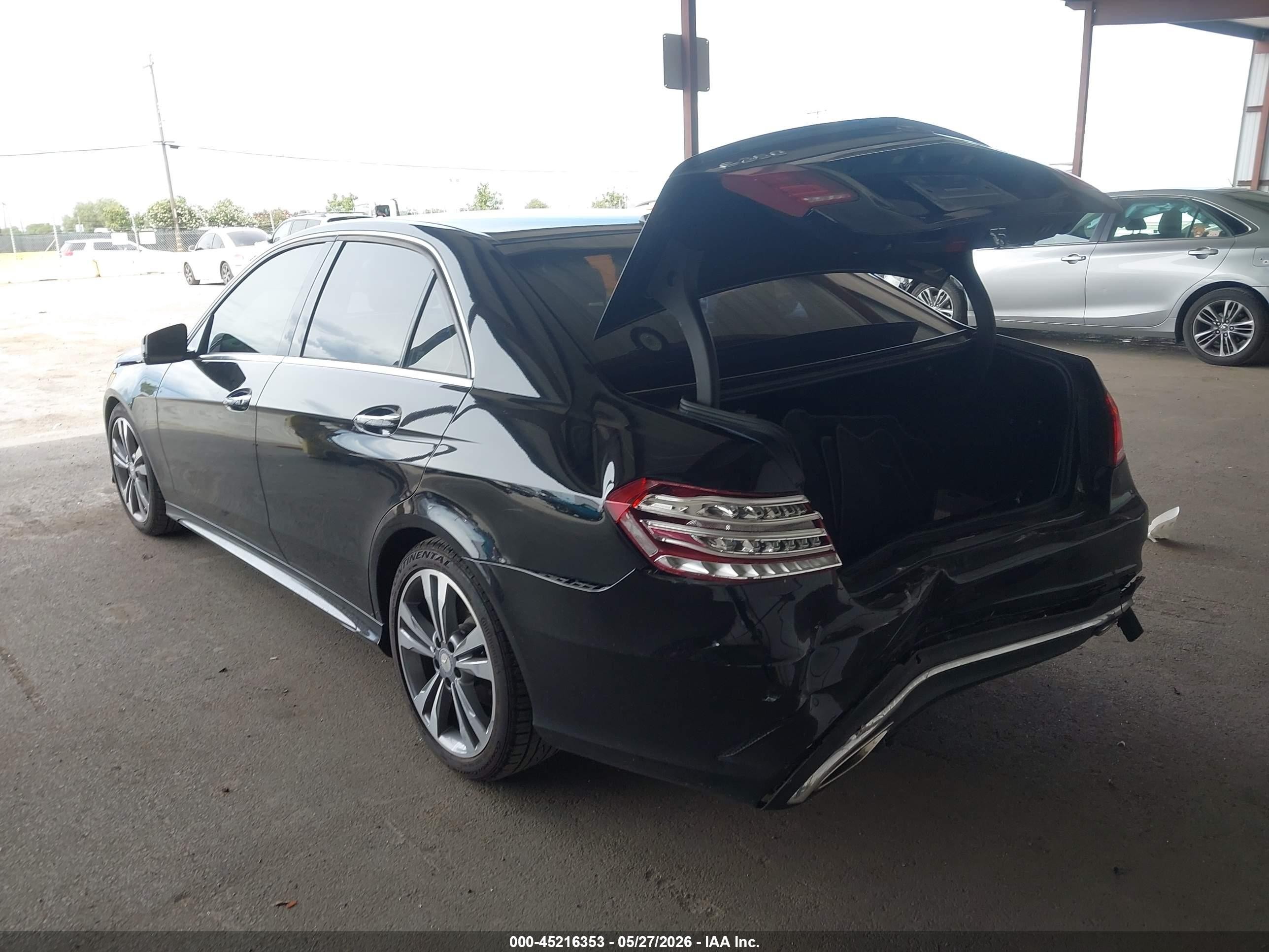 2014 Mercedes-benz E 350   Black vin: WDDHF5KB6EA790506