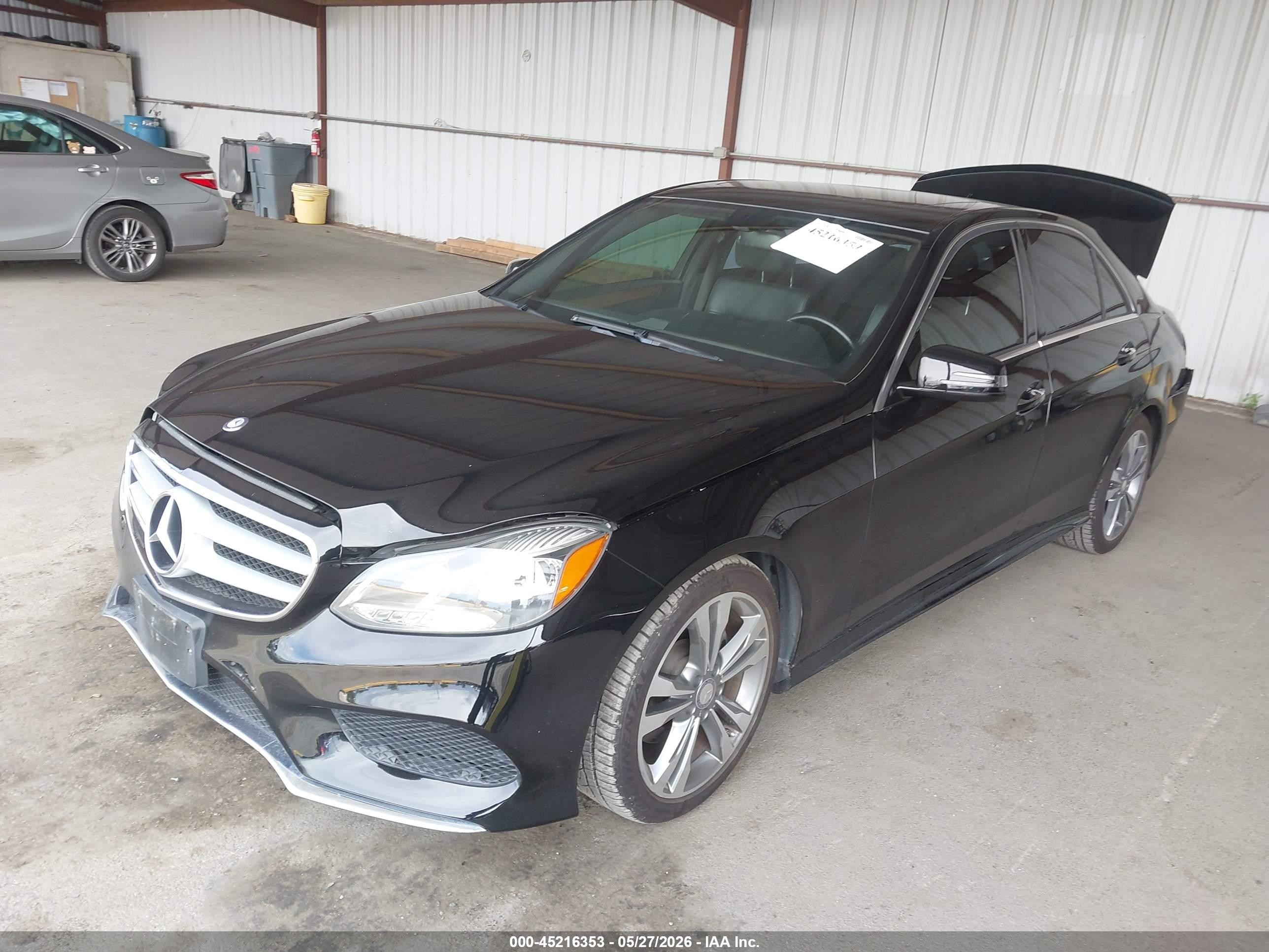 2014 Mercedes-benz E 350   Black vin: WDDHF5KB6EA790506