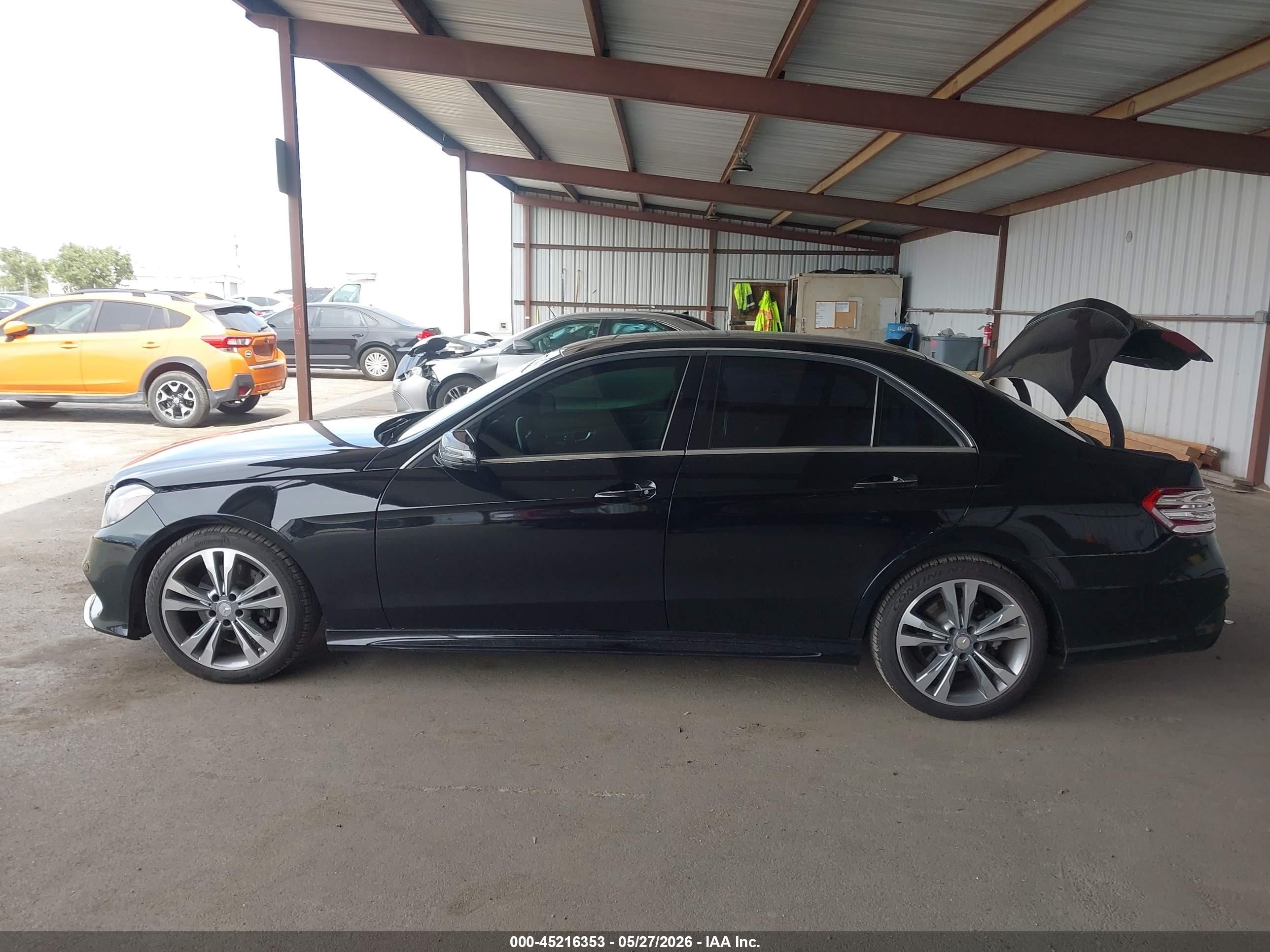 2014 Mercedes-benz E 350   Black vin: WDDHF5KB6EA790506