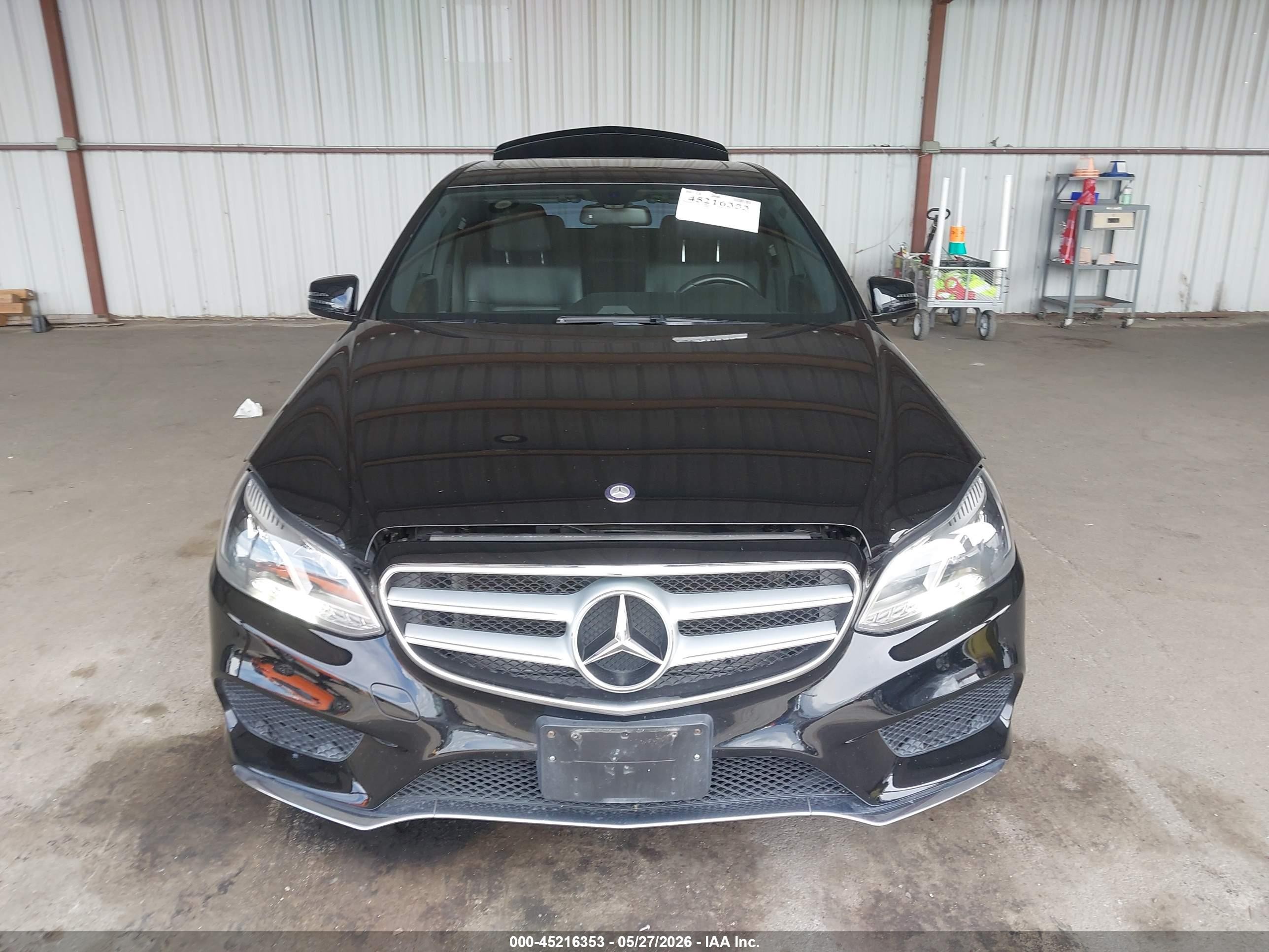 2014 Mercedes-benz E 350   Black vin: WDDHF5KB6EA790506
