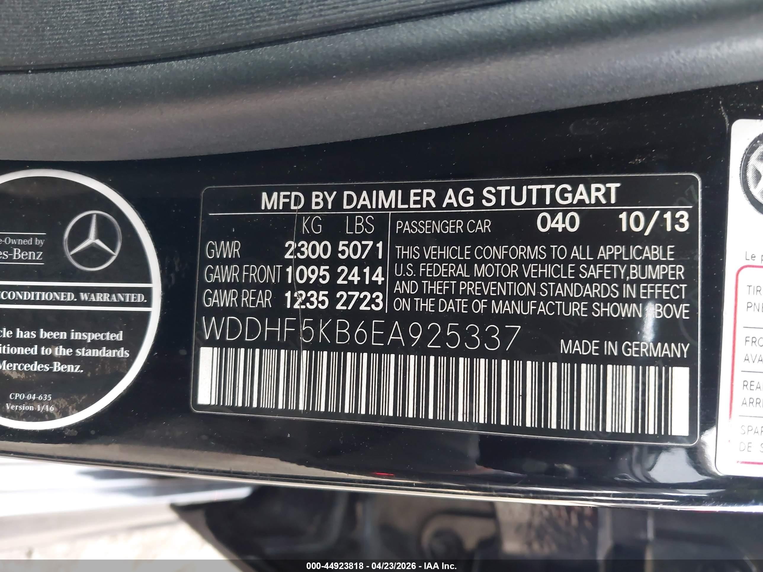 2014 Mercedes-benz E 350   Black vin: WDDHF5KB6EA925337