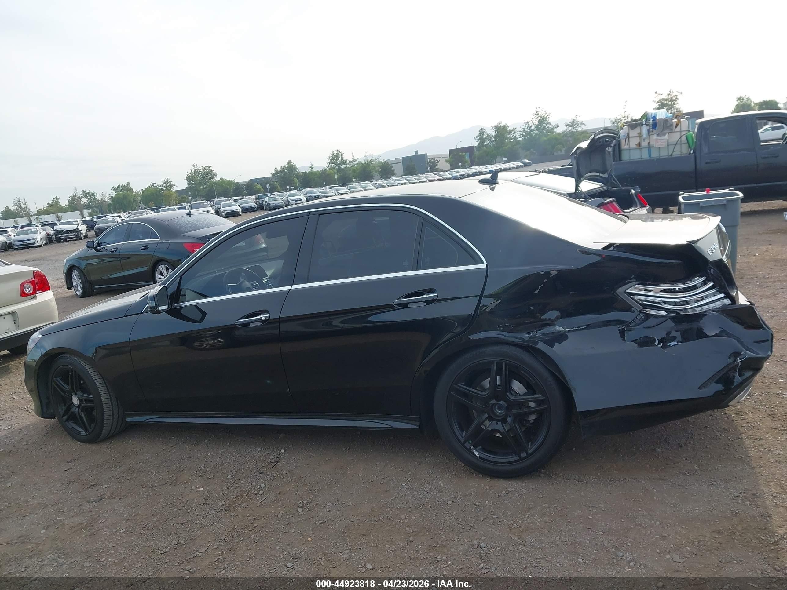 2014 Mercedes-benz E 350   Black vin: WDDHF5KB6EA925337