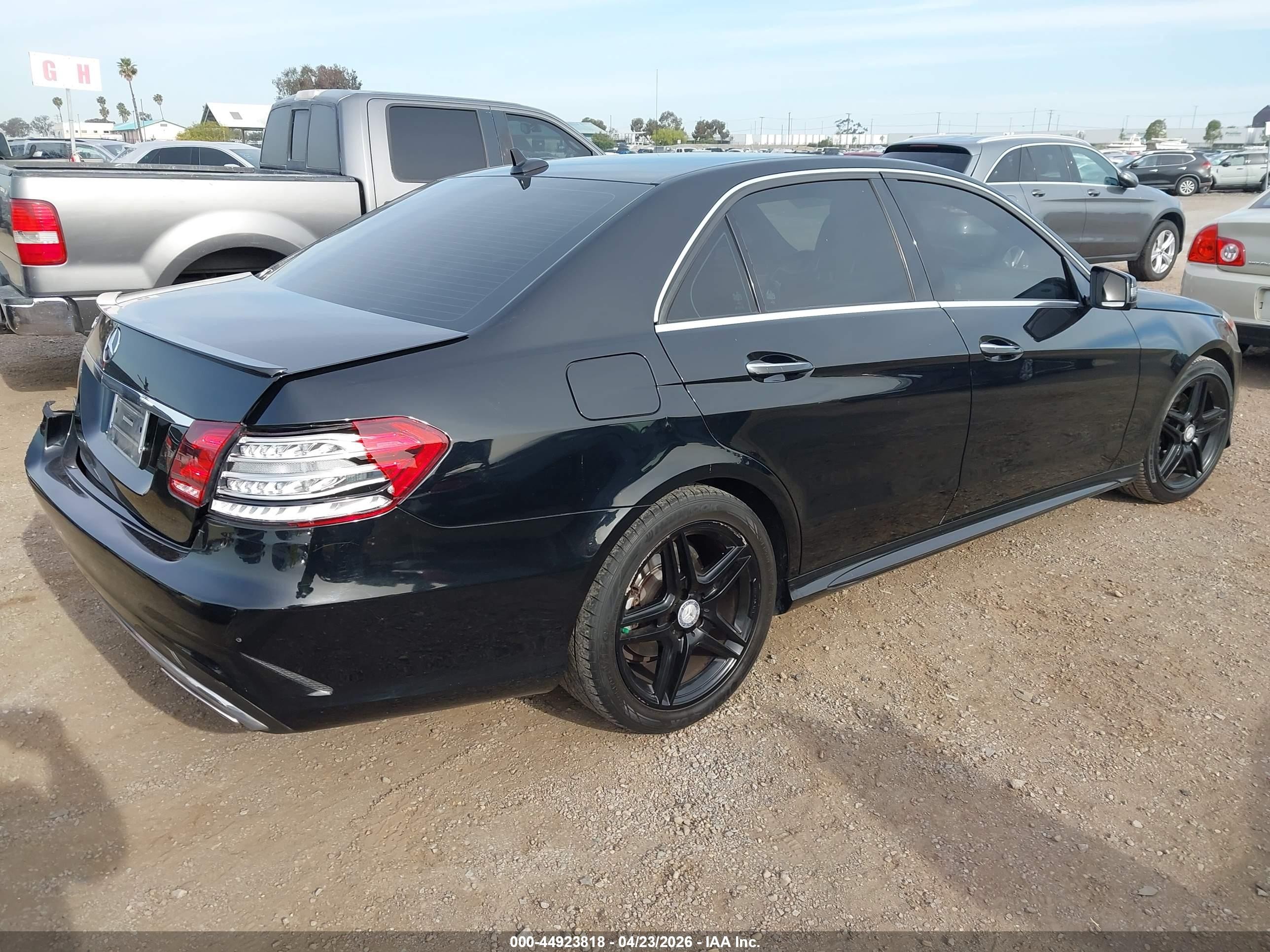 2014 Mercedes-benz E 350   Black vin: WDDHF5KB6EA925337