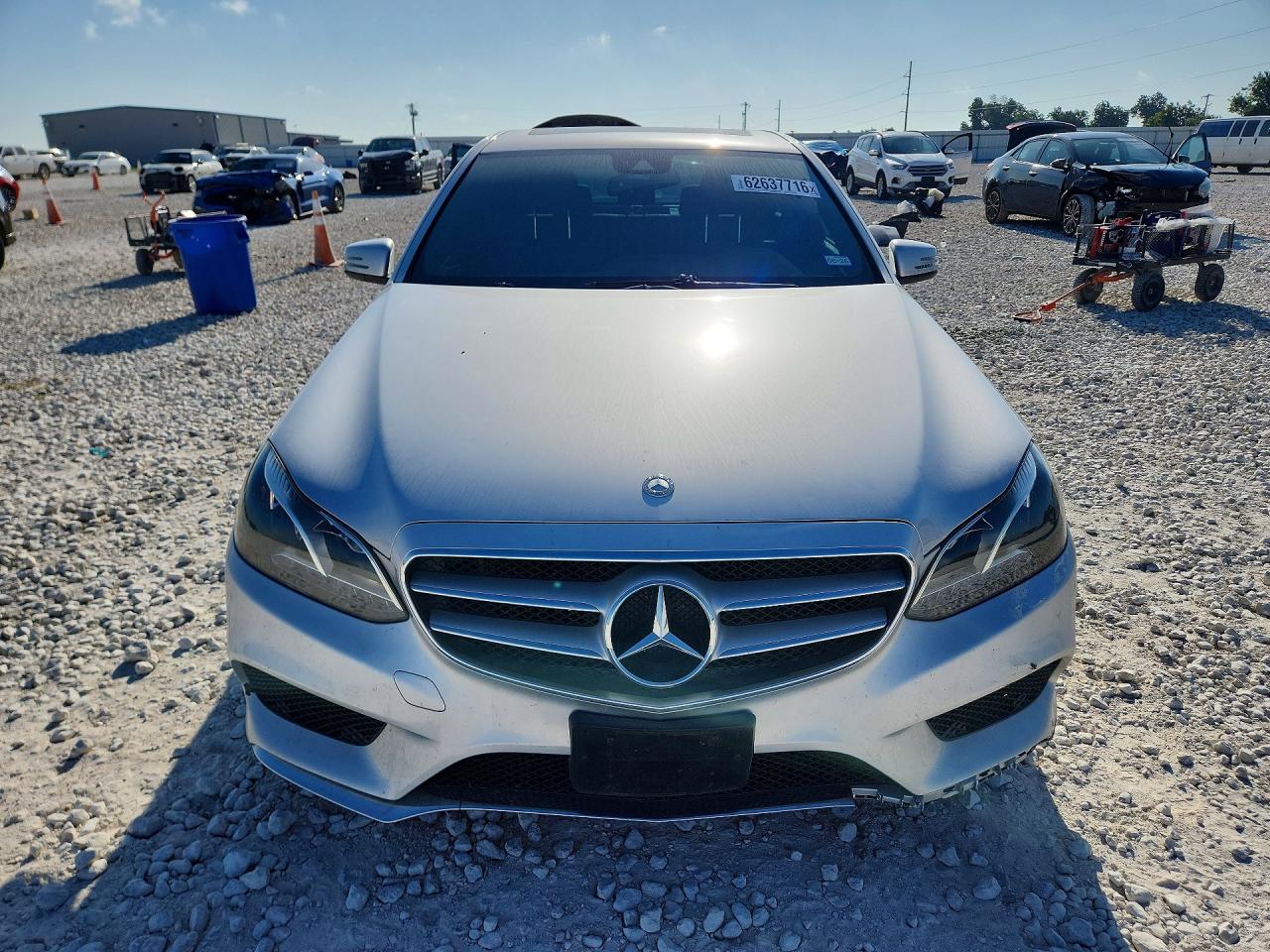 2014 Mercedes-benz E 350 Silver vin: WDDHF5KB6EA933759