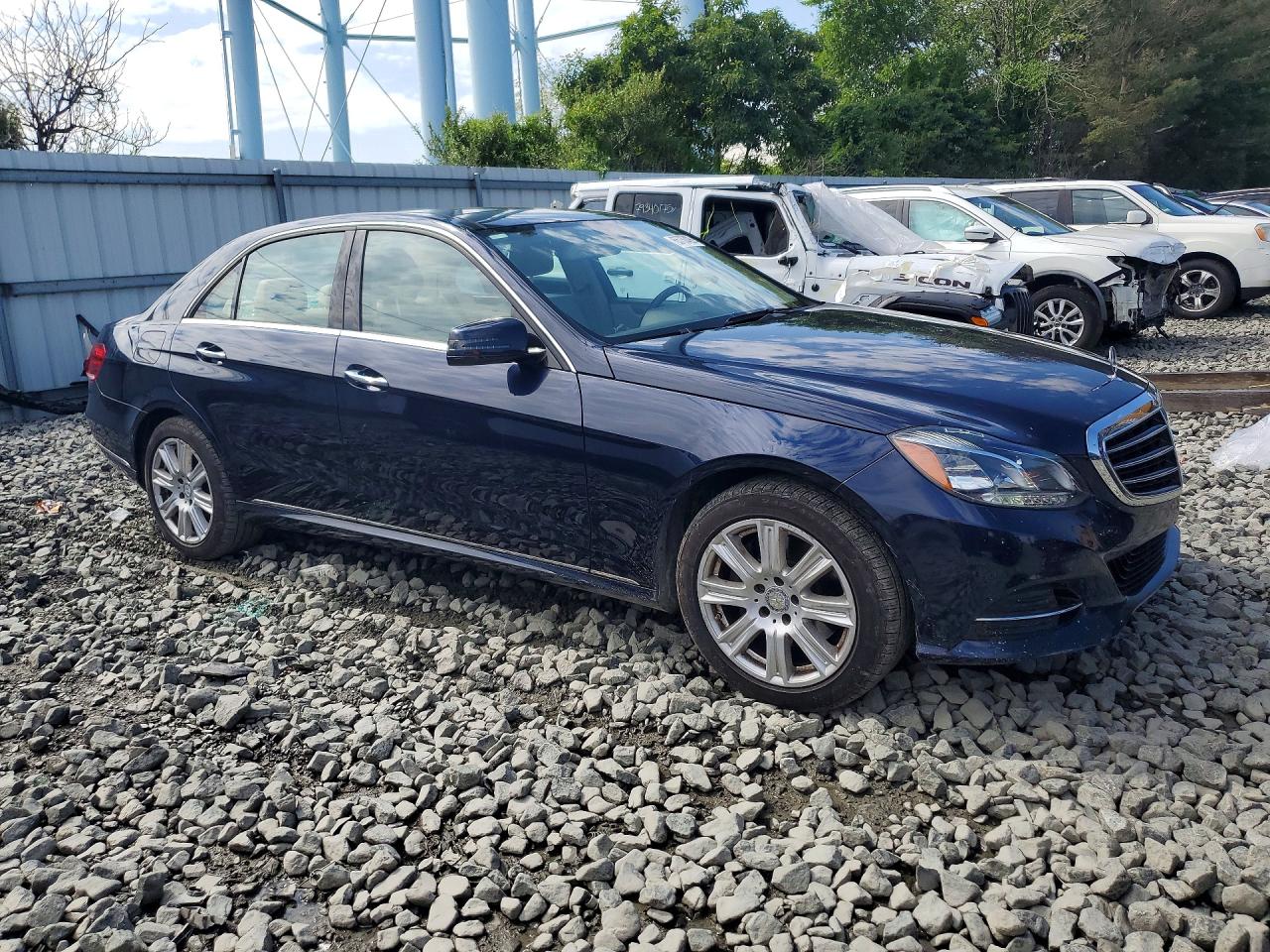 2014 Mercedes-benz E 350 Blue vin: WDDHF5KB6EA971153