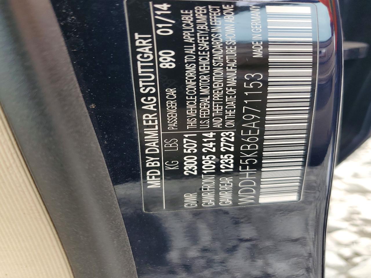 2014 Mercedes-benz E 350 Blue vin: WDDHF5KB6EA971153