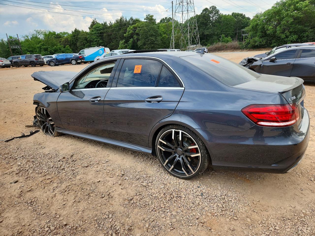 2014 Mercedes-benz E 350 Gray vin: WDDHF5KB6EB018209