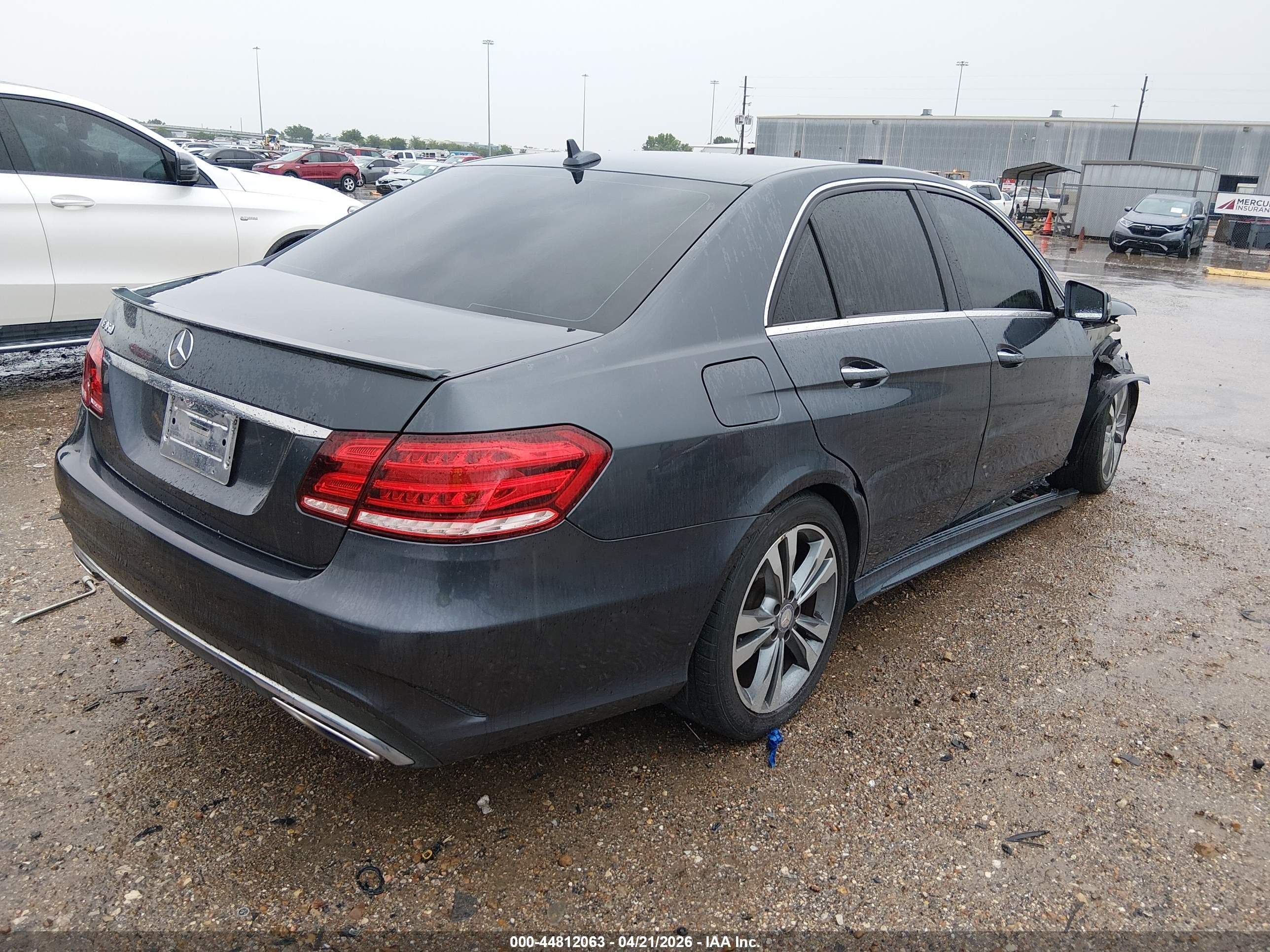 2014 Mercedes-benz E 350   Gray vin: WDDHF5KB6EB028299