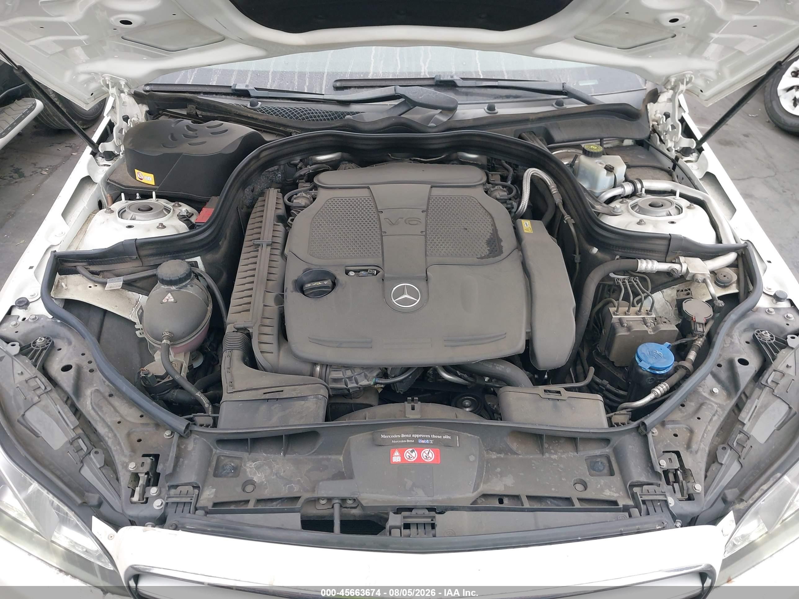 2014 Mercedes-benz E 350 Белый vin: WDDHF5KB6EB033731
