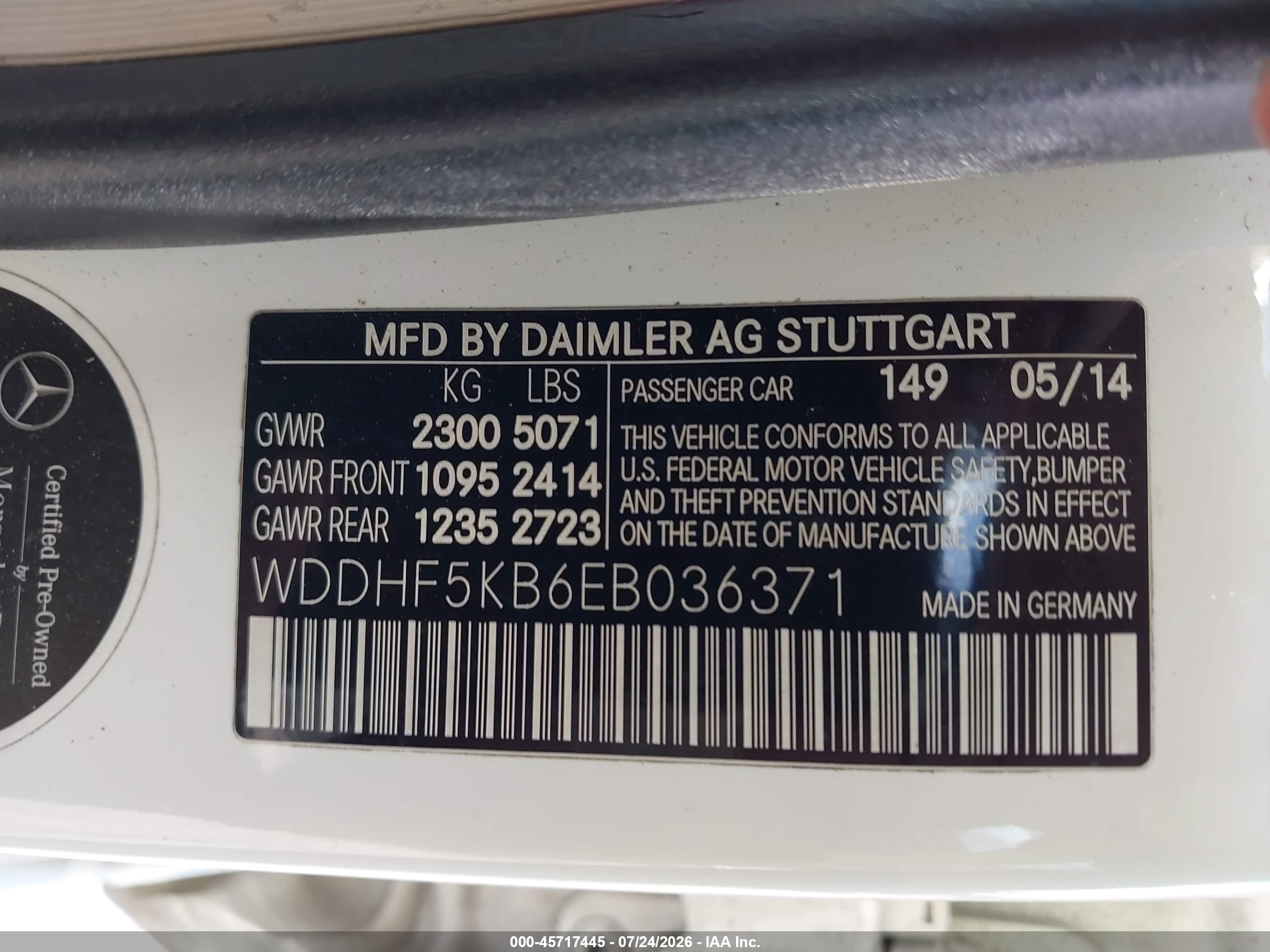 2014 Mercedes-benz E 350   White vin: WDDHF5KB6EB036371