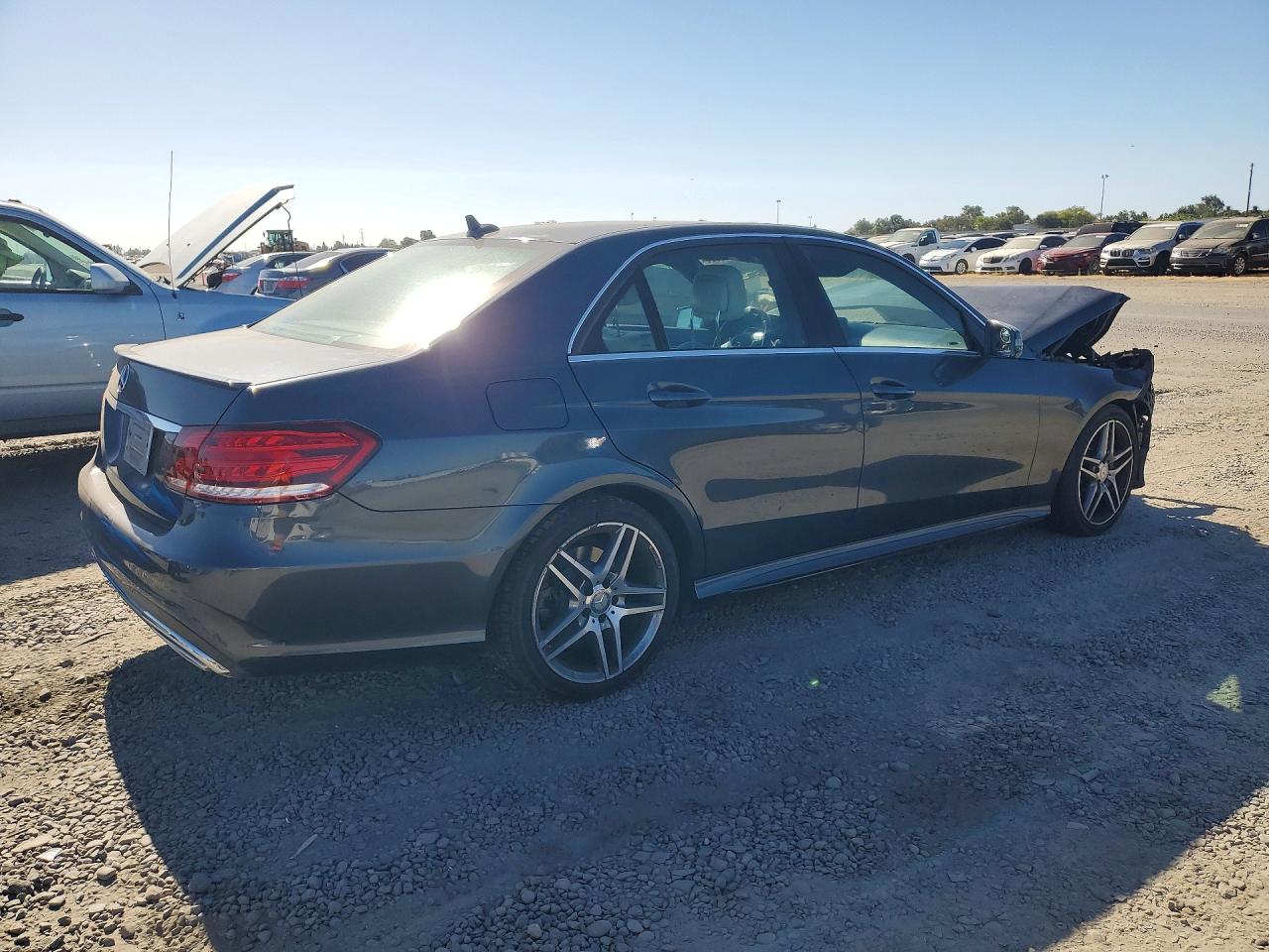 2014 Mercedes-benz E 350 Gray vin: WDDHF5KB6EB042767