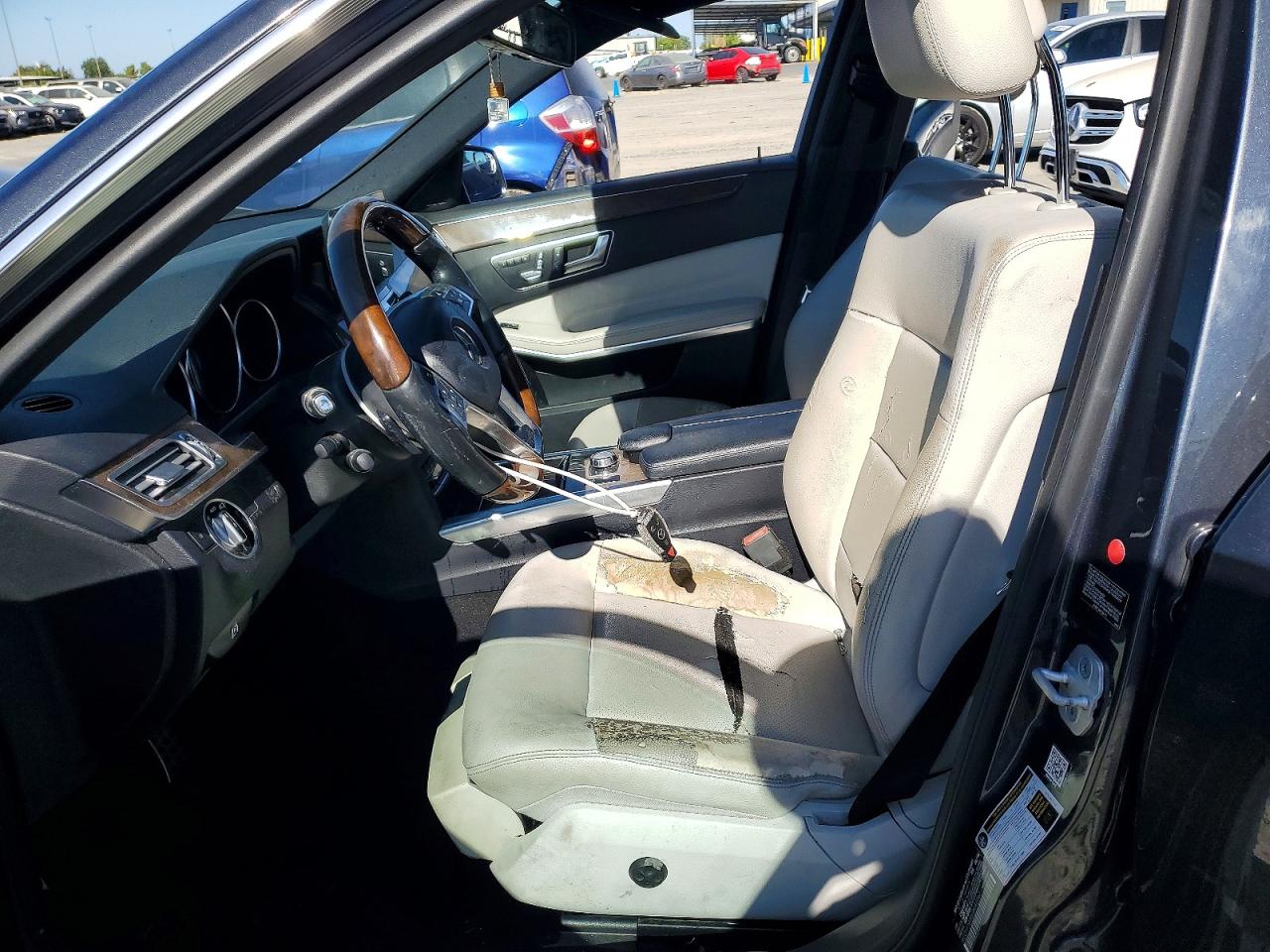 2014 Mercedes-benz E 350 Gray vin: WDDHF5KB6EB042767