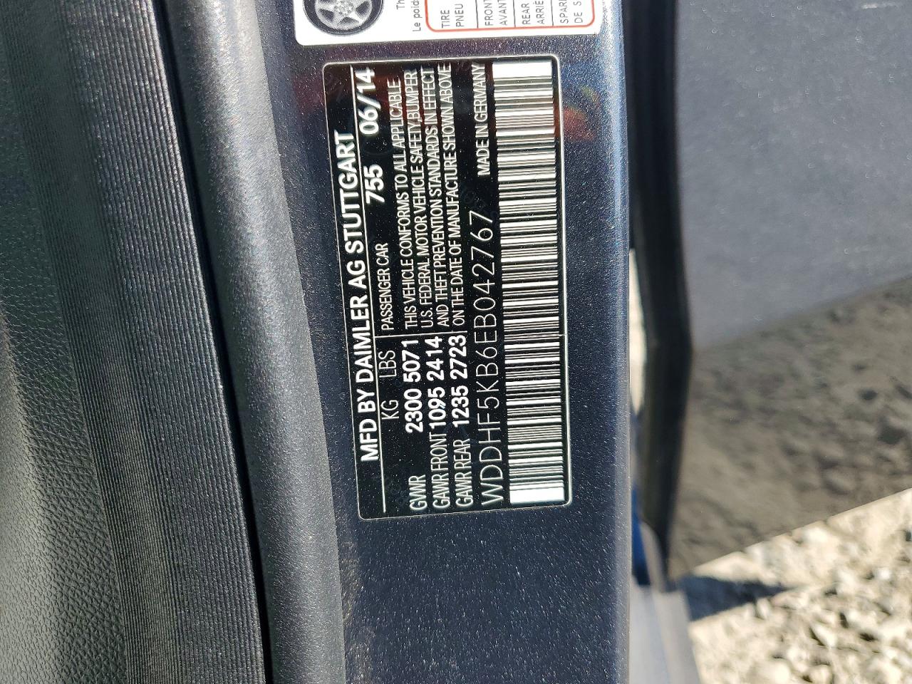 2014 Mercedes-benz E 350 Gray vin: WDDHF5KB6EB042767