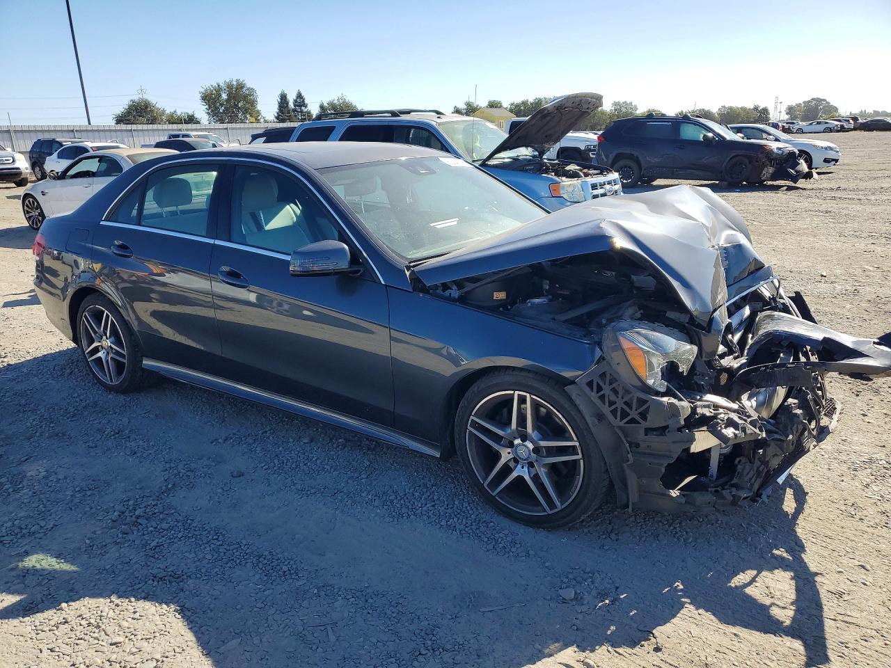 2014 Mercedes-benz E 350 Gray vin: WDDHF5KB6EB042767