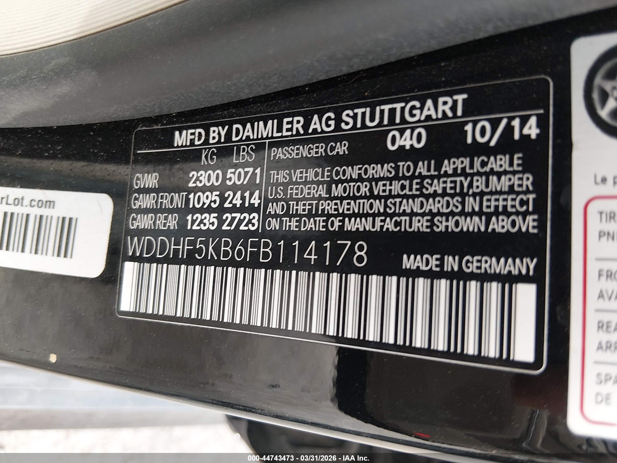 2015 Mercedes-benz E 350   Black vin: WDDHF5KB6FB114178