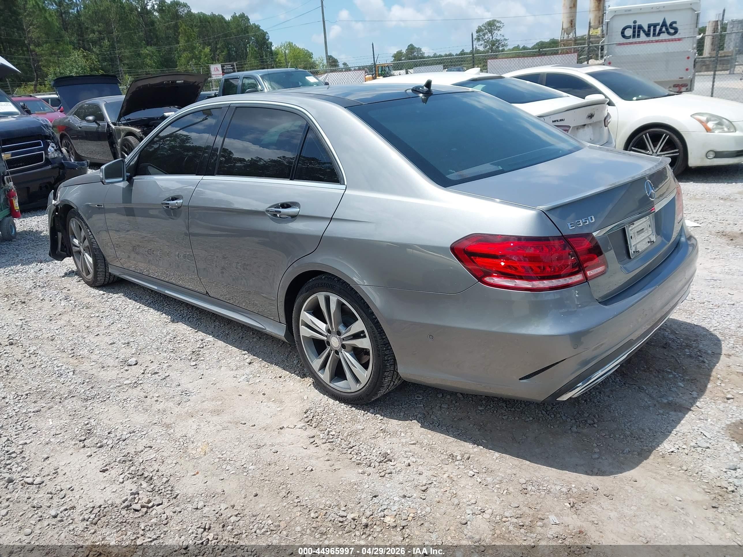 2015 Mercedes-benz E 350   Gray vin: WDDHF5KB6FB131353