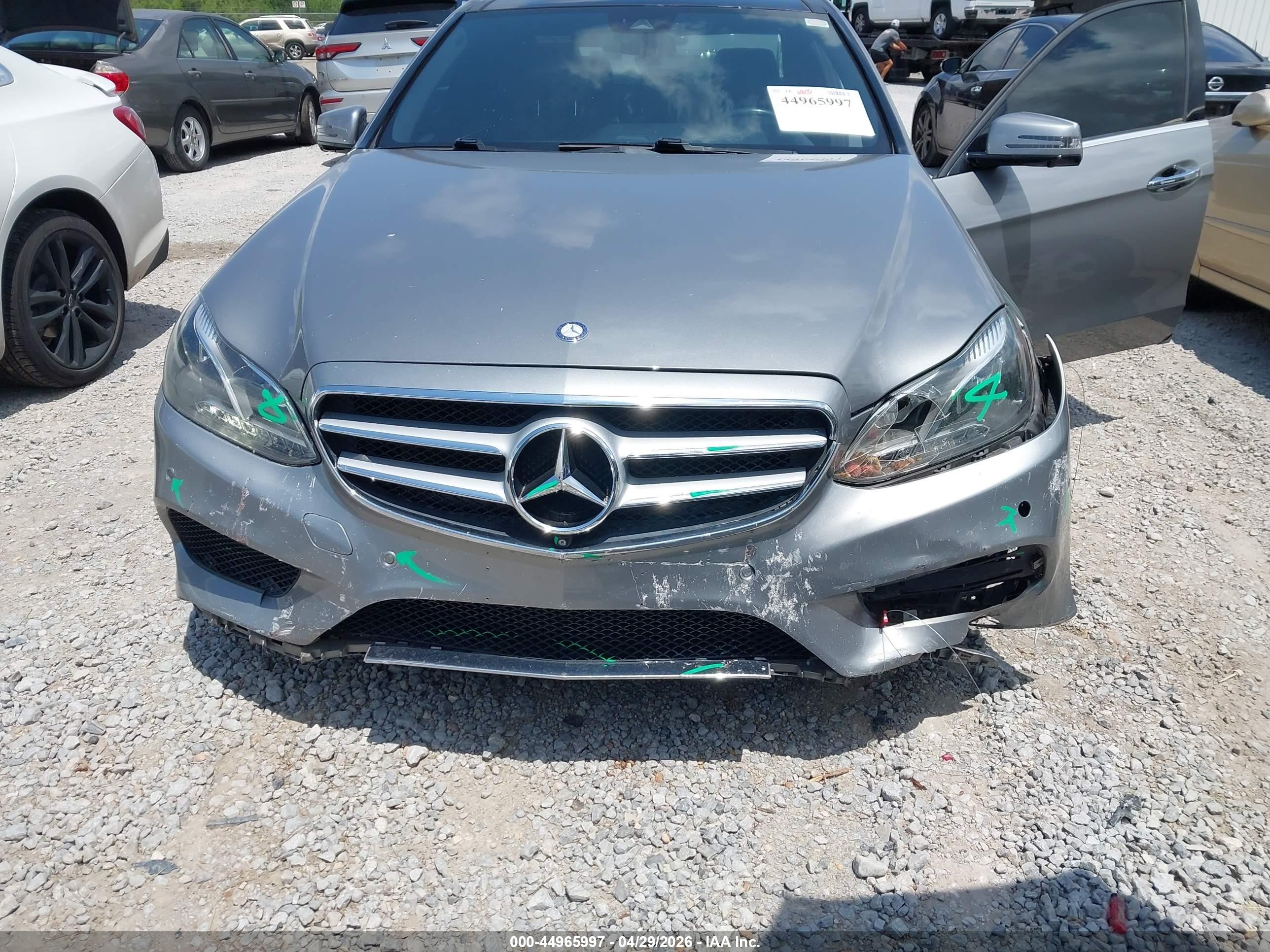 2015 Mercedes-benz E 350   Gray vin: WDDHF5KB6FB131353