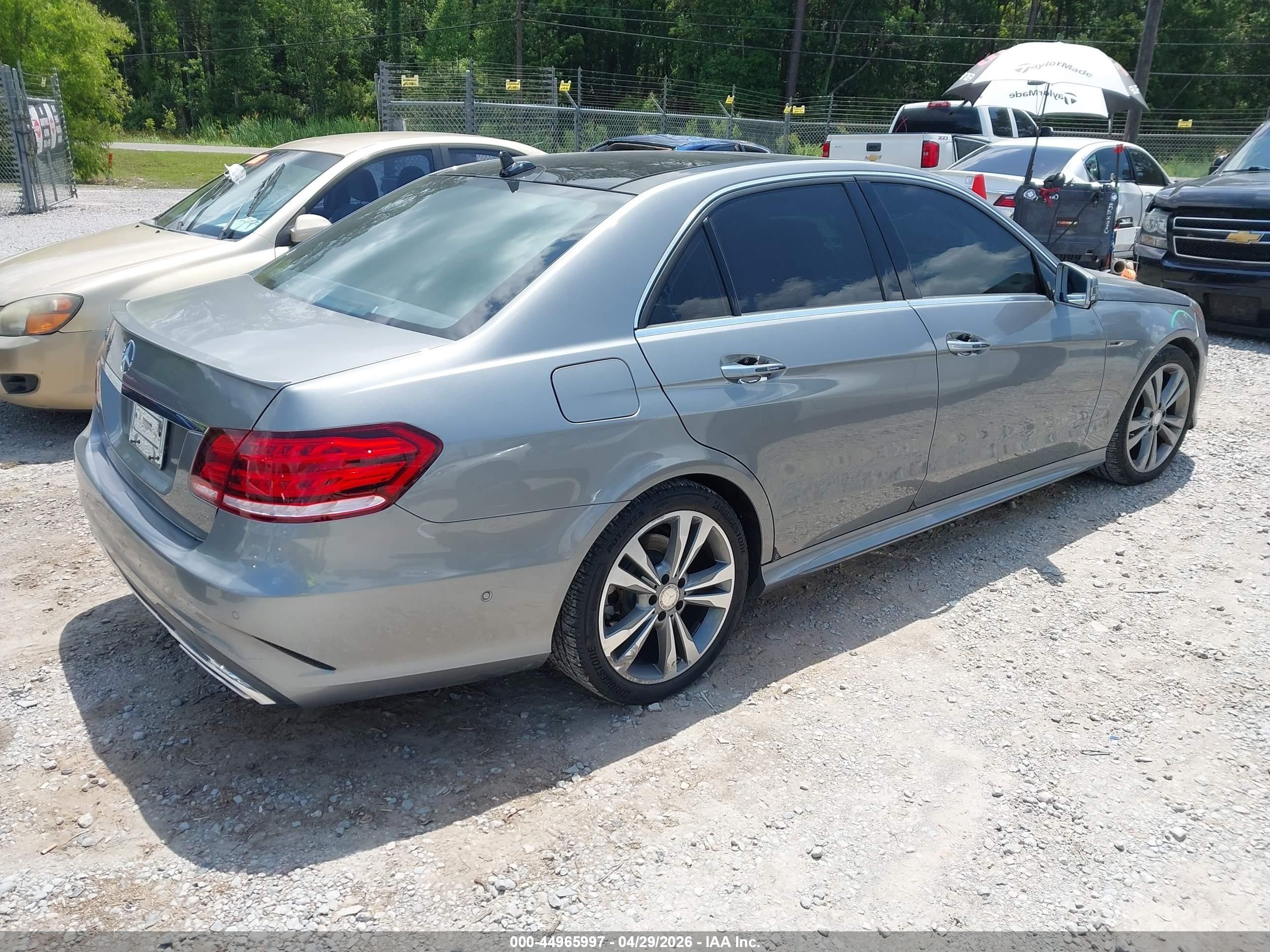 2015 Mercedes-benz E 350   Gray vin: WDDHF5KB6FB131353