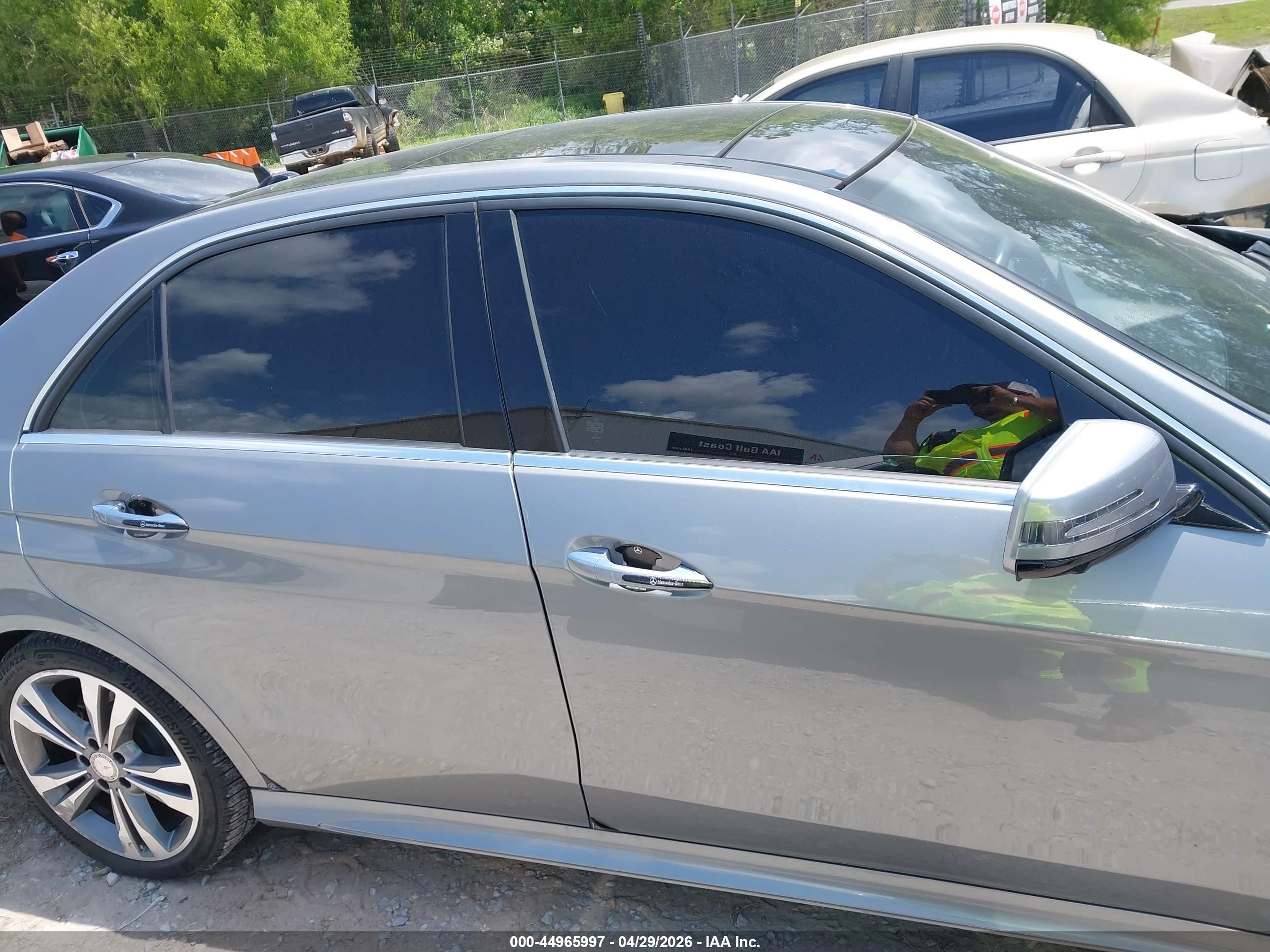 2015 Mercedes-benz E 350   Gray vin: WDDHF5KB6FB131353