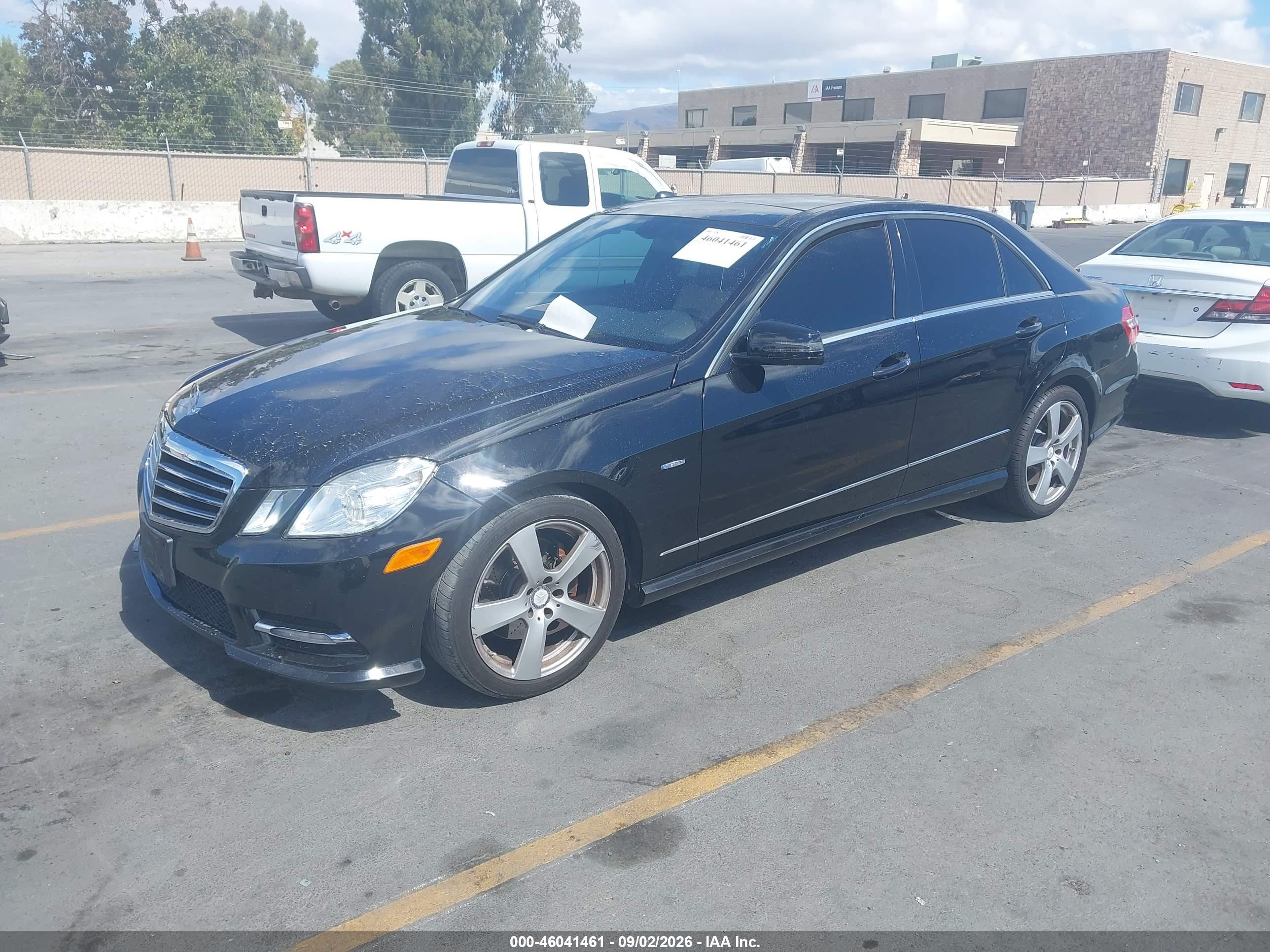 2012 Mercedes-benz E 350 Black vin: WDDHF5KB7CA572345