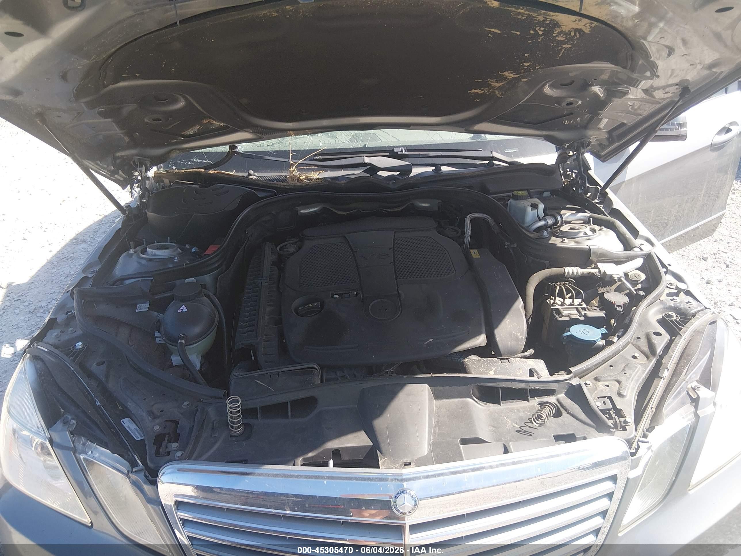 2012 Mercedes-benz E 350   Gray vin: WDDHF5KB7CA594930