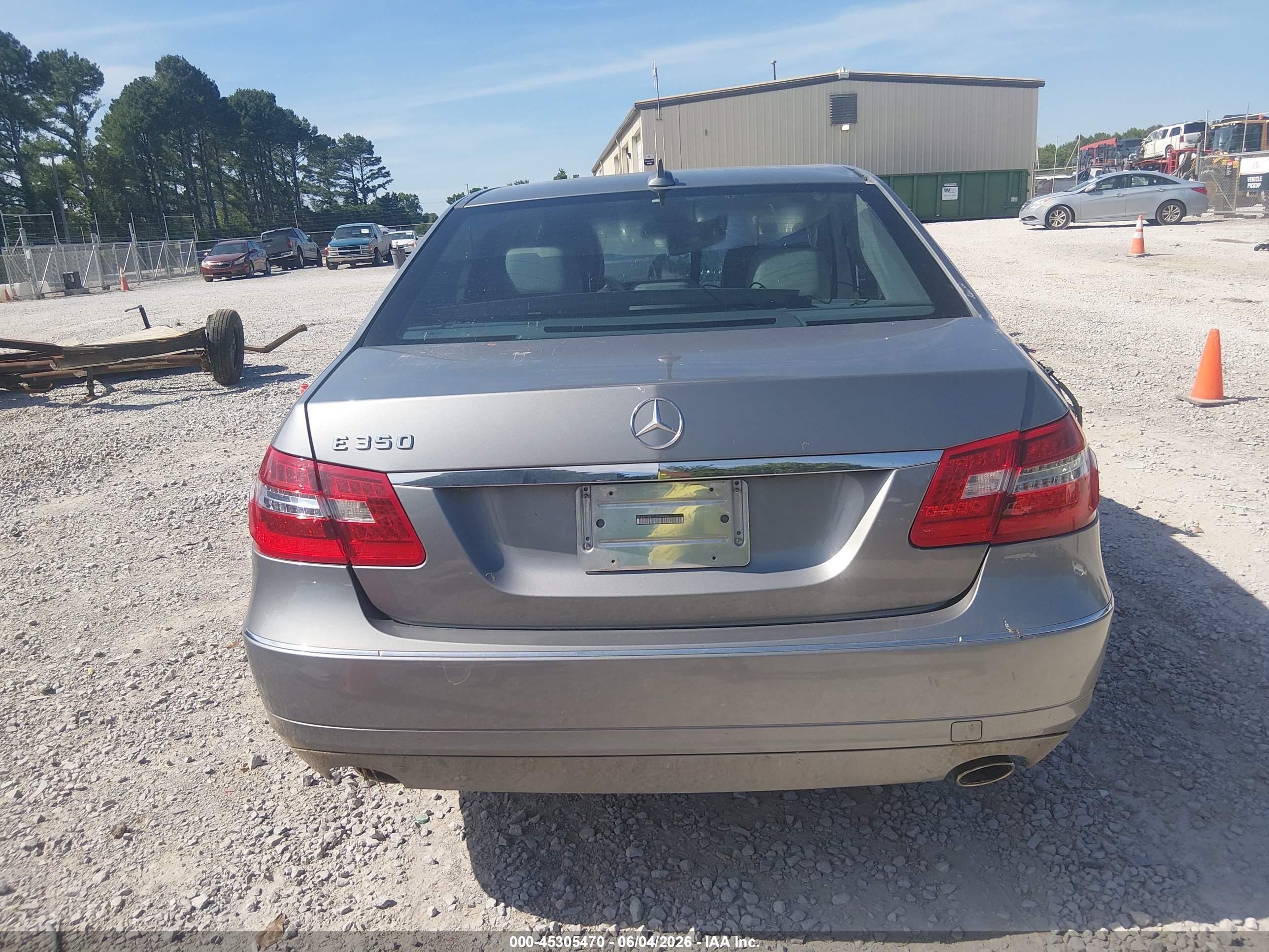 2012 Mercedes-benz E 350   Gray vin: WDDHF5KB7CA594930
