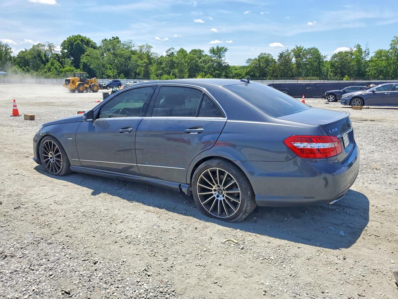 2012 Mercedes-benz E 350 Blue vin: WDDHF5KB7CA605960
