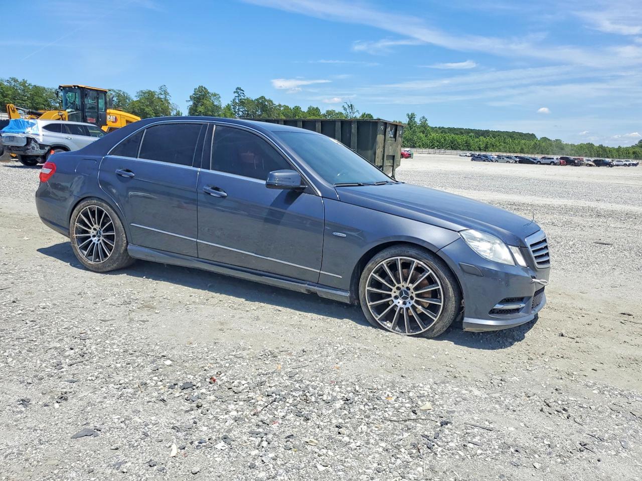 2012 Mercedes-benz E 350 Blue vin: WDDHF5KB7CA605960