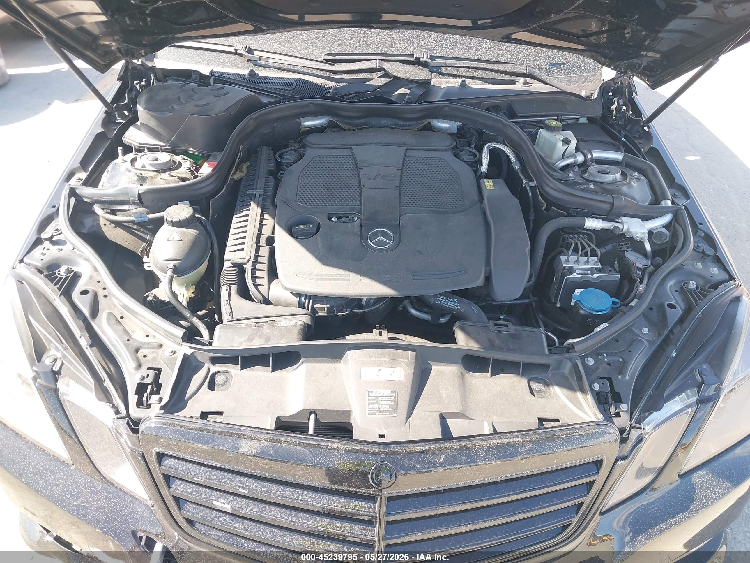 2012 Mercedes-benz E 350   Black vin: WDDHF5KB7CA632348