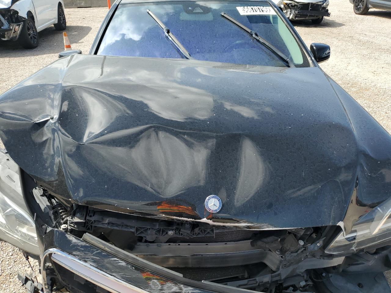 2014 Mercedes-benz E 350 Black vin: WDDHF5KB7EA868601 Damage: Hood, Severe Damage, Replacement Required