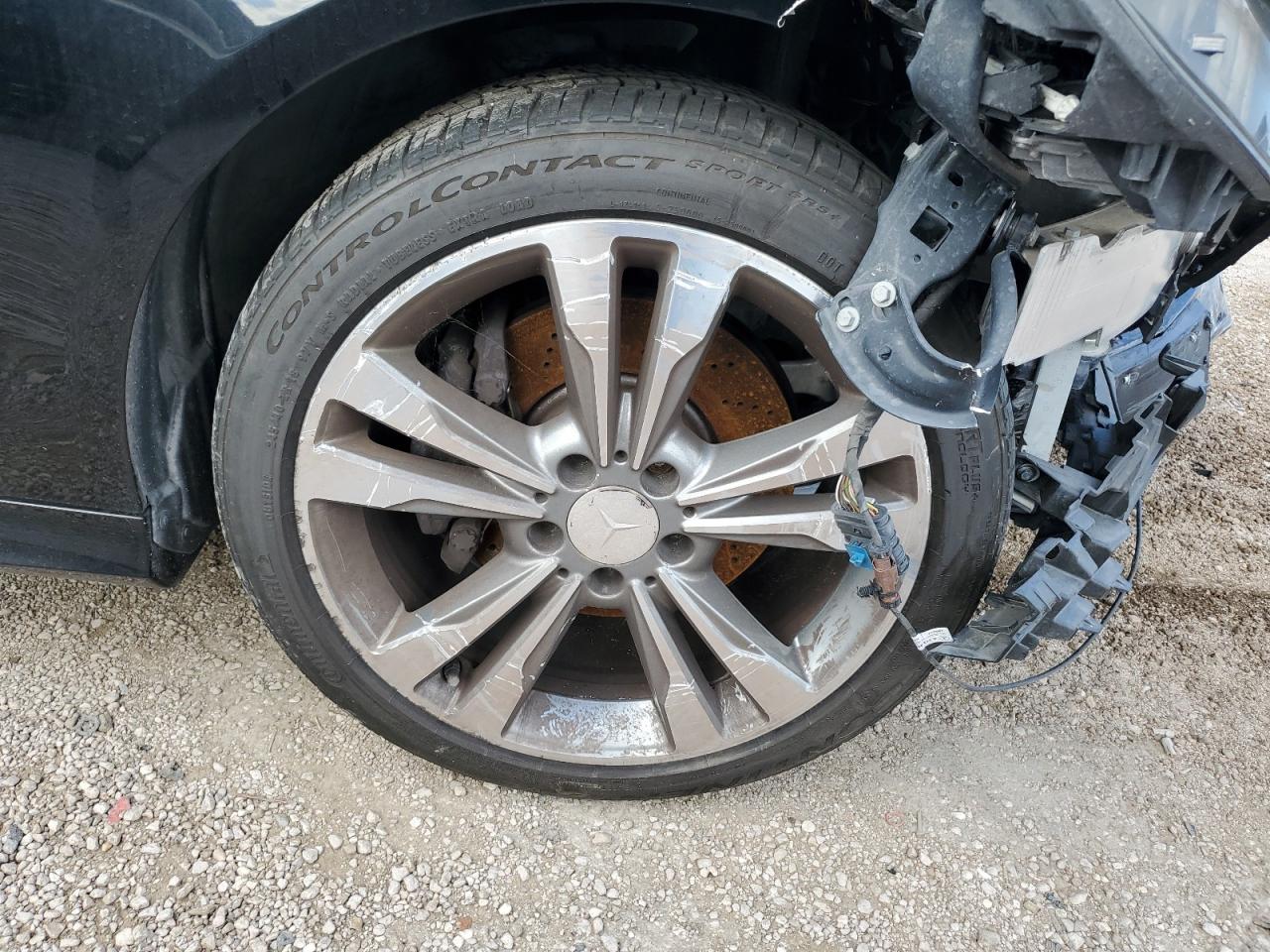 2014 Mercedes-benz E 350 Black vin: WDDHF5KB7EA868601 Damage: Right Front Wheel, Curb Rash, > 12 Inches