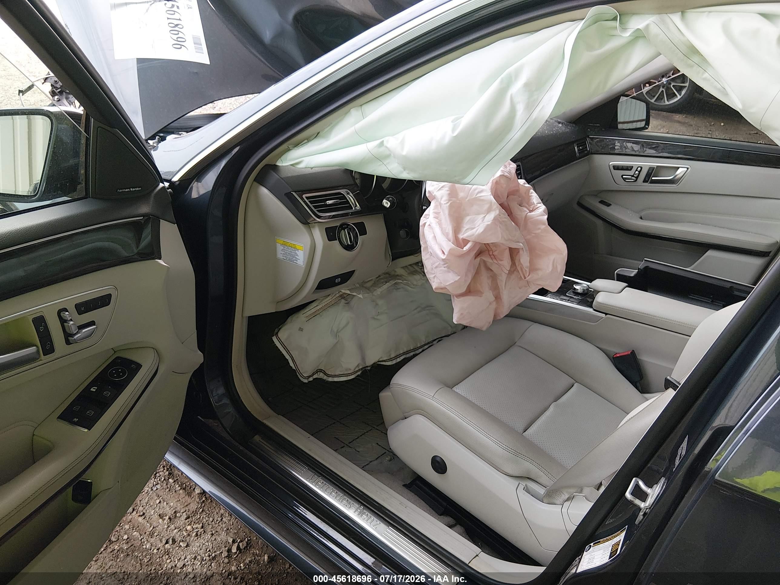 2014 Mercedes-benz E 350 Black vin: WDDHF5KB7EA869635