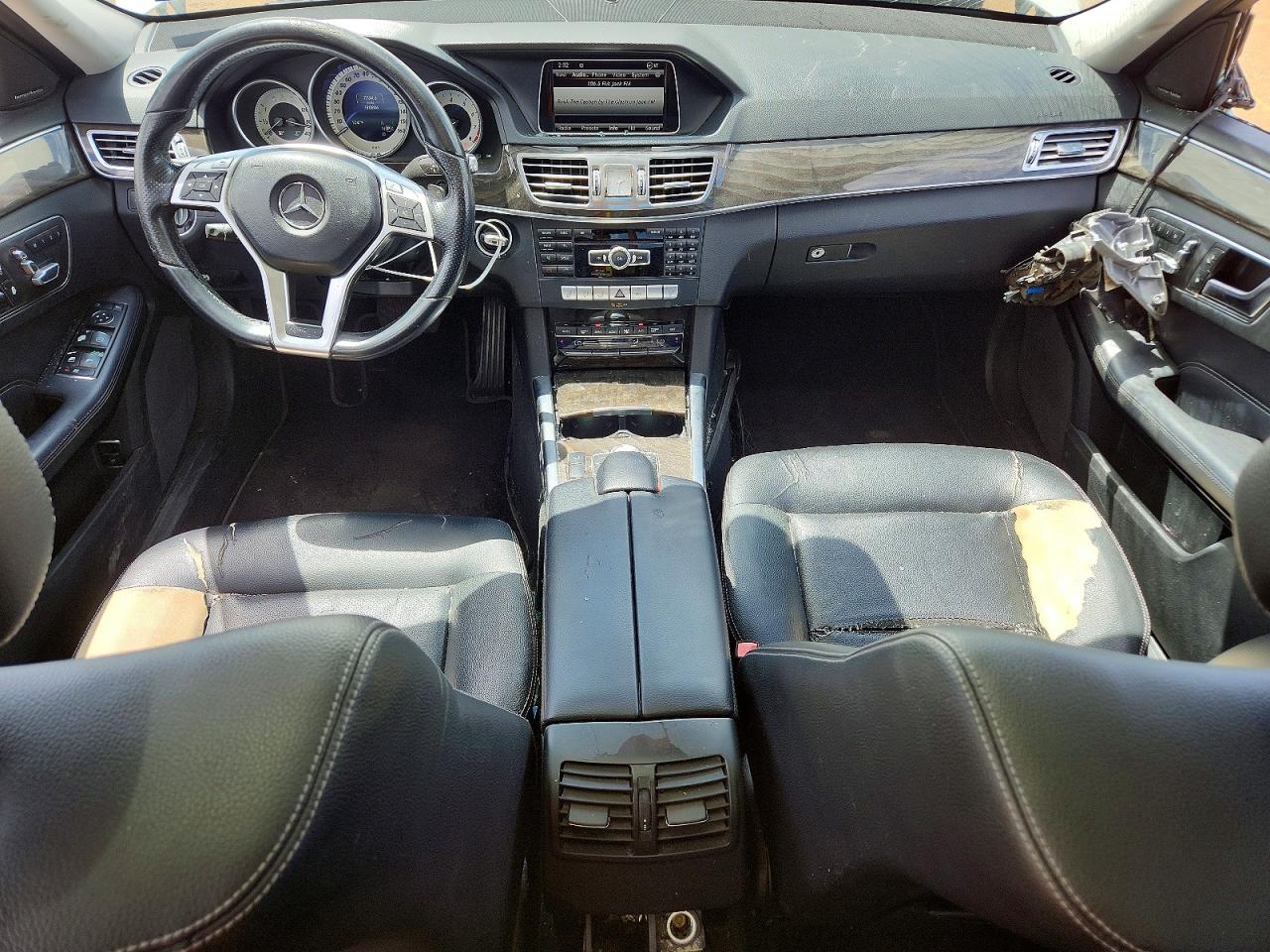 2014 Mercedes-benz E 350 White vin: WDDHF5KB7EA881137