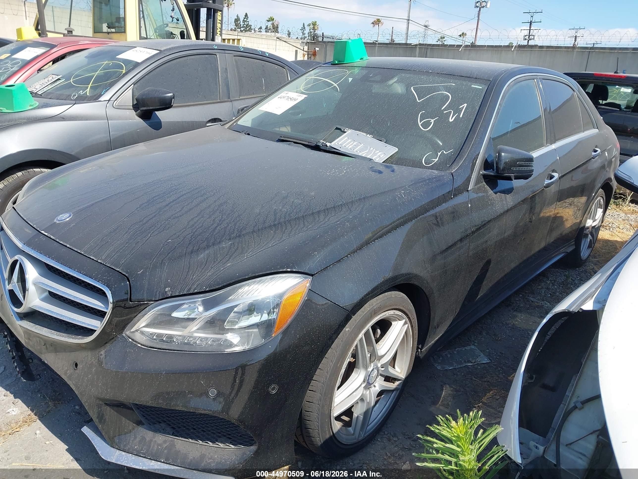 2014 Mercedes-benz E 350   Black vin: WDDHF5KB7EA887455