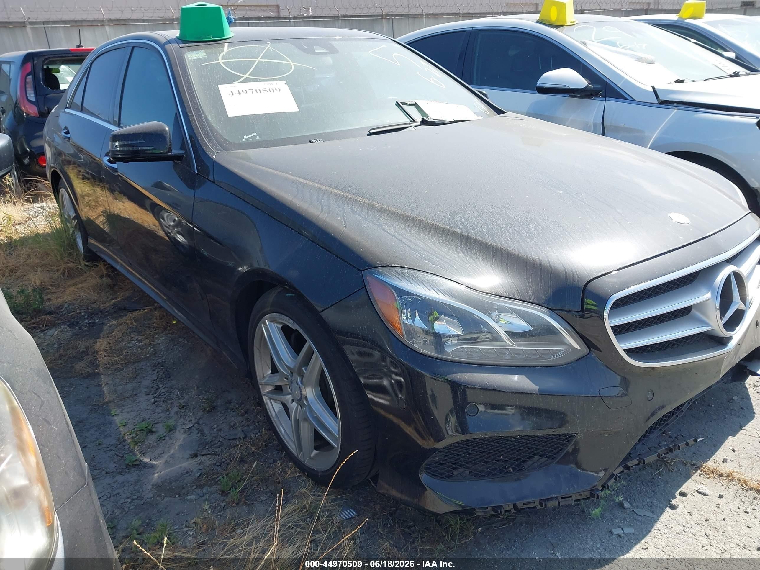 2014 Mercedes-benz E 350   Black vin: WDDHF5KB7EA887455