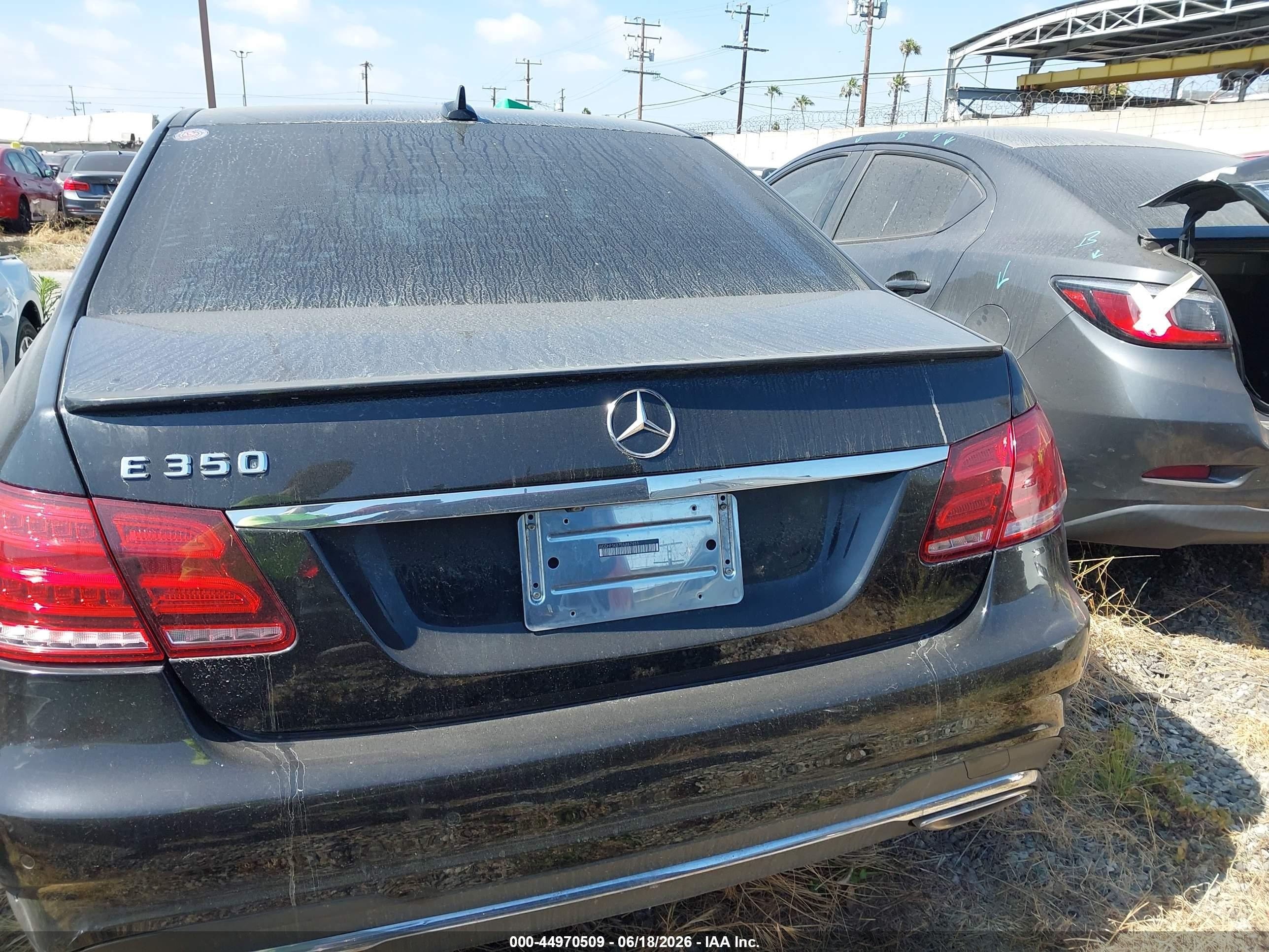 2014 Mercedes-benz E 350   Black vin: WDDHF5KB7EA887455