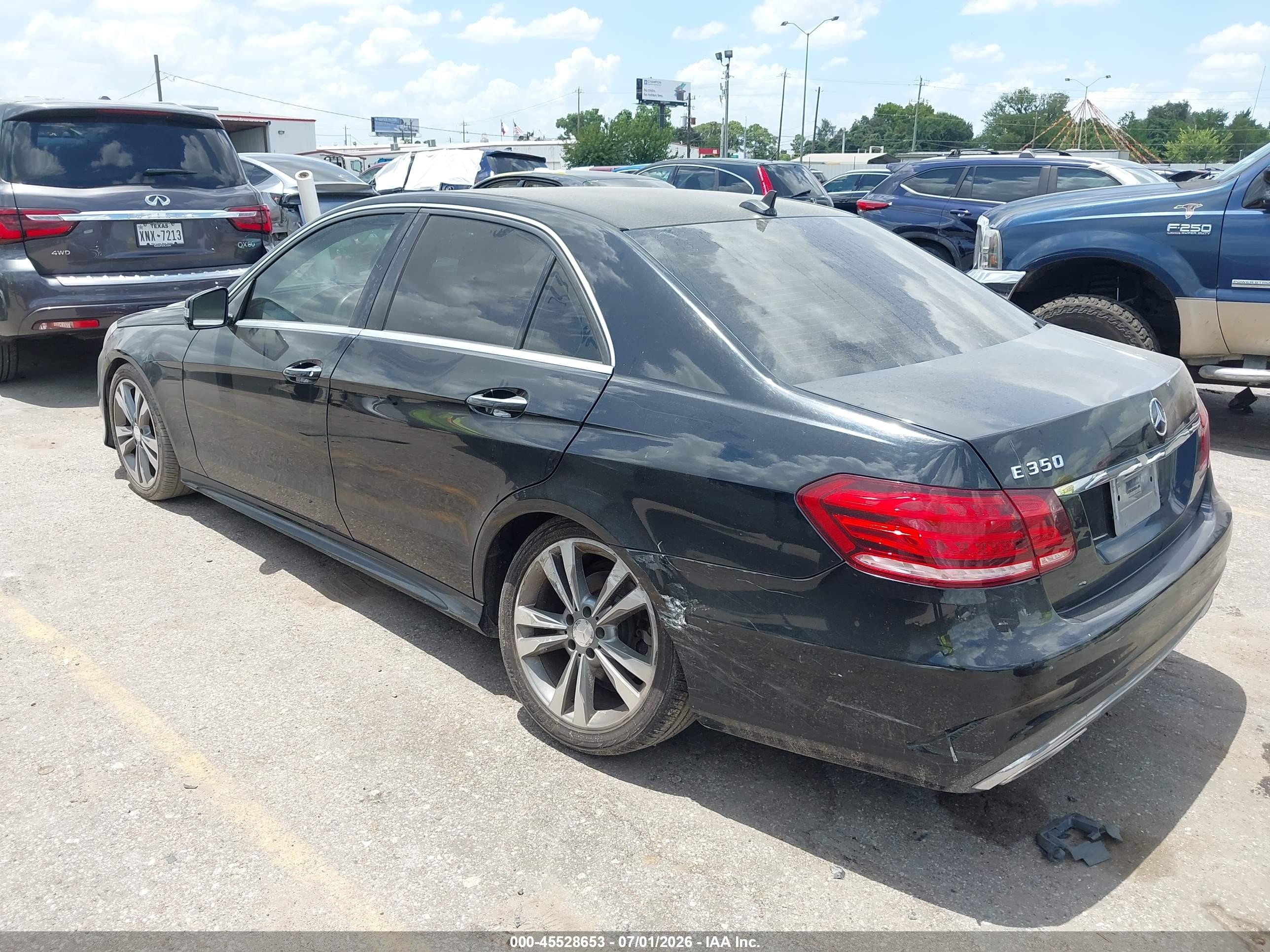 2014 Mercedes-benz E 350   Black vin: WDDHF5KB7EA897015