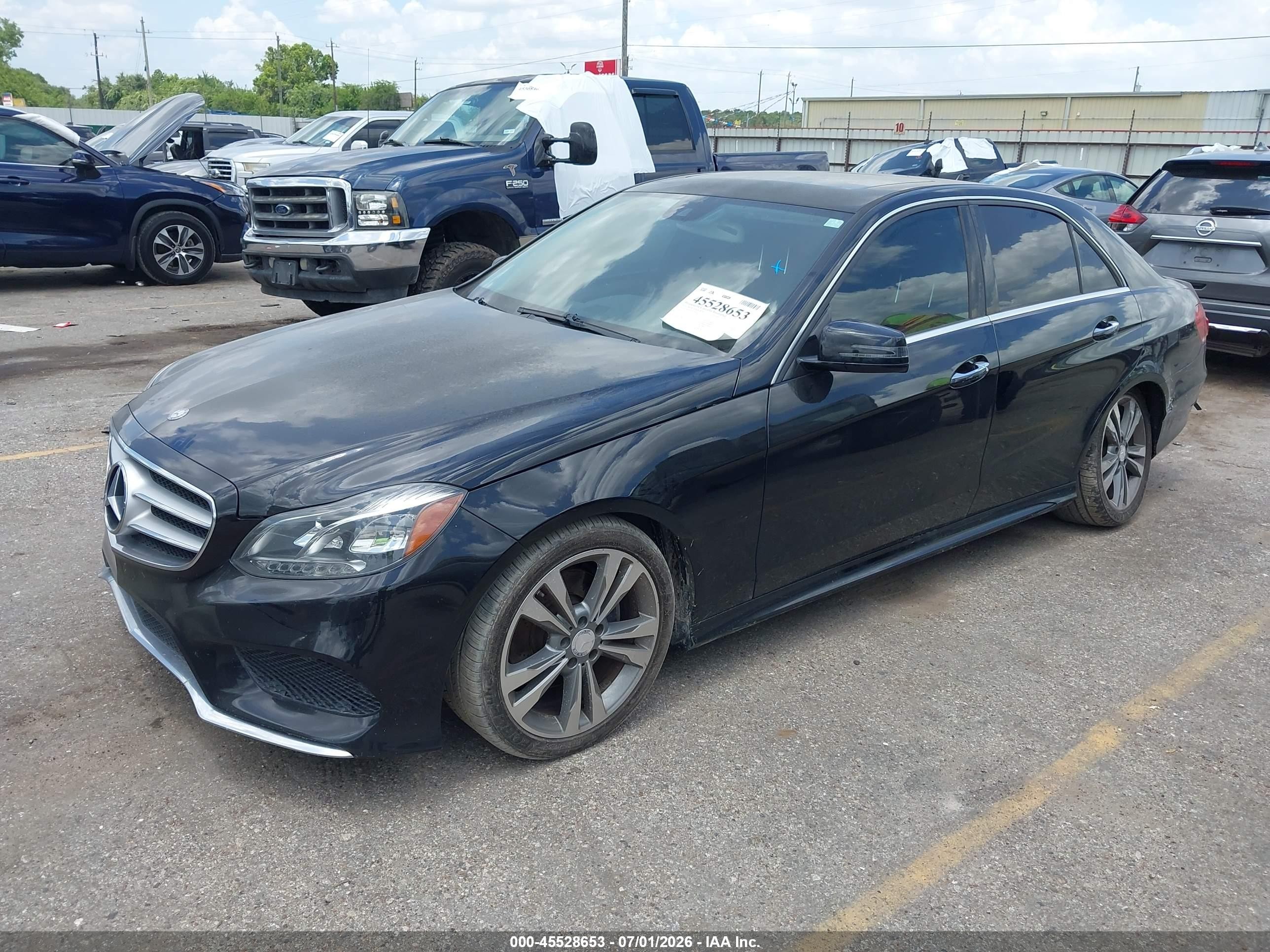 2014 Mercedes-benz E 350   Black vin: WDDHF5KB7EA897015