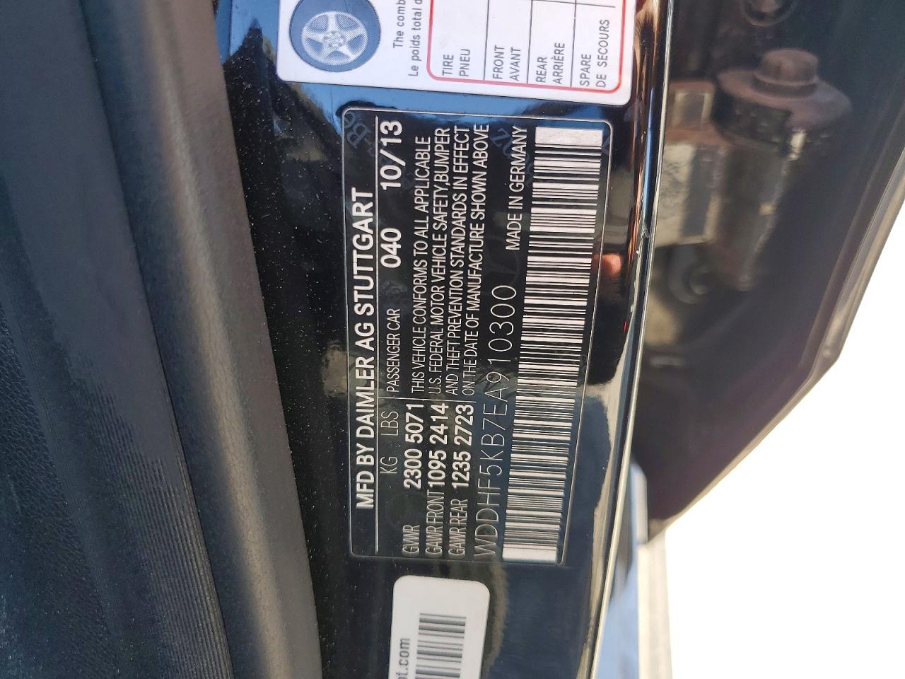 2014 Mercedes-benz E 350 Черный vin: WDDHF5KB7EA910300