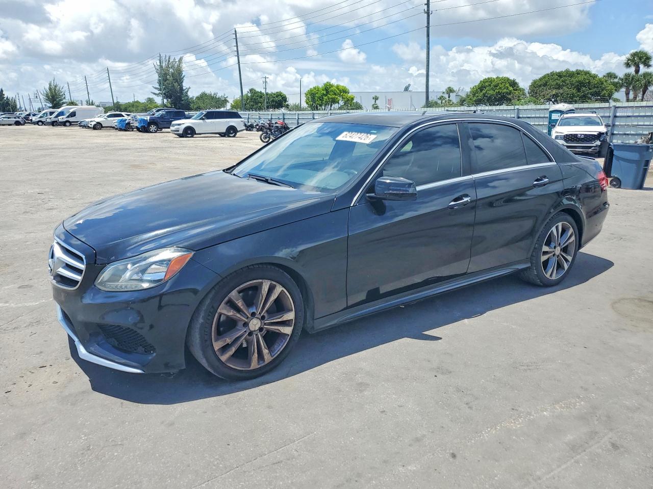 2014 Mercedes-benz E 350 Black vin: WDDHF5KB7EB035892