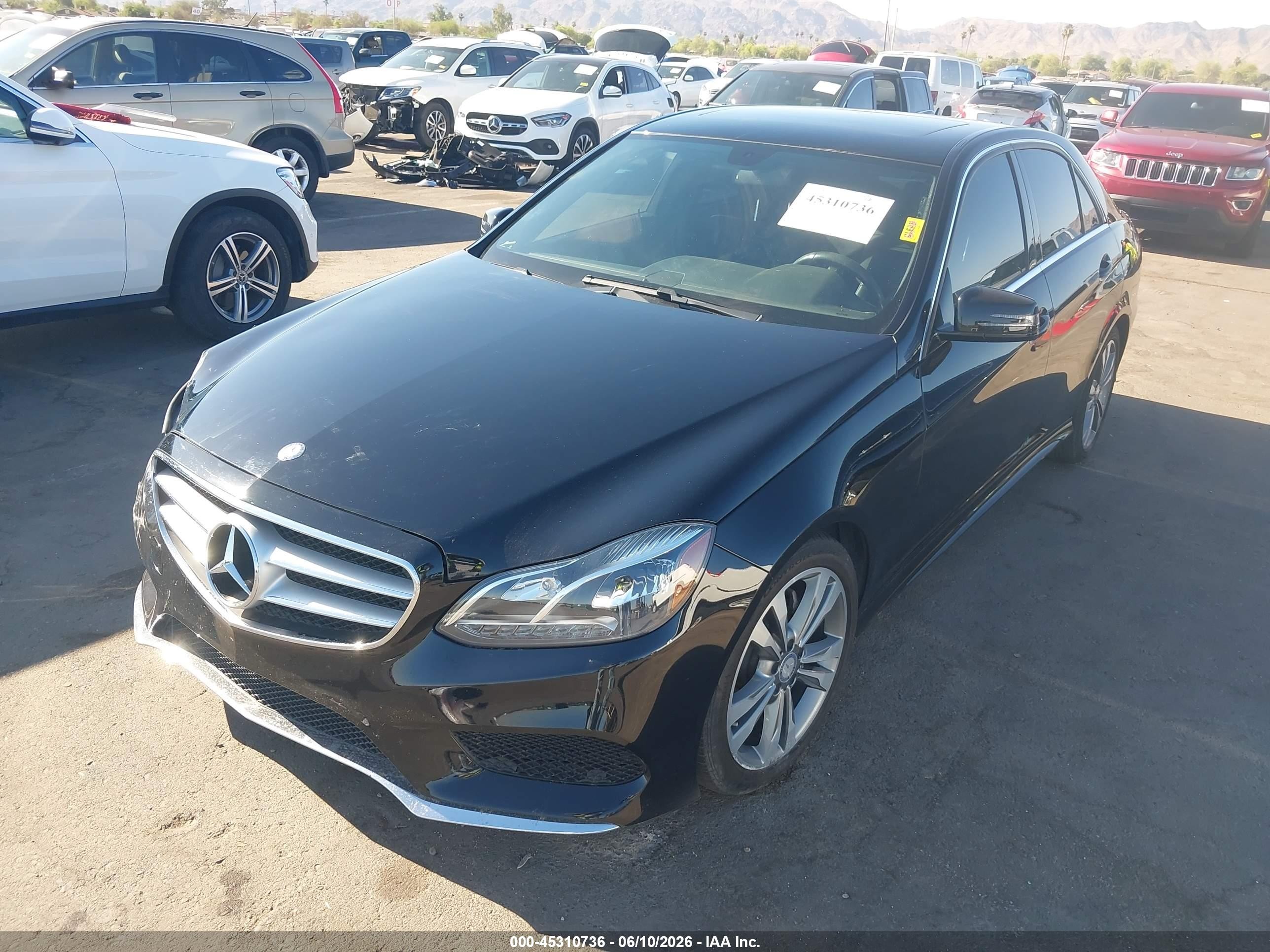 2014 Mercedes-benz E 350   Black vin: WDDHF5KB7EB051316