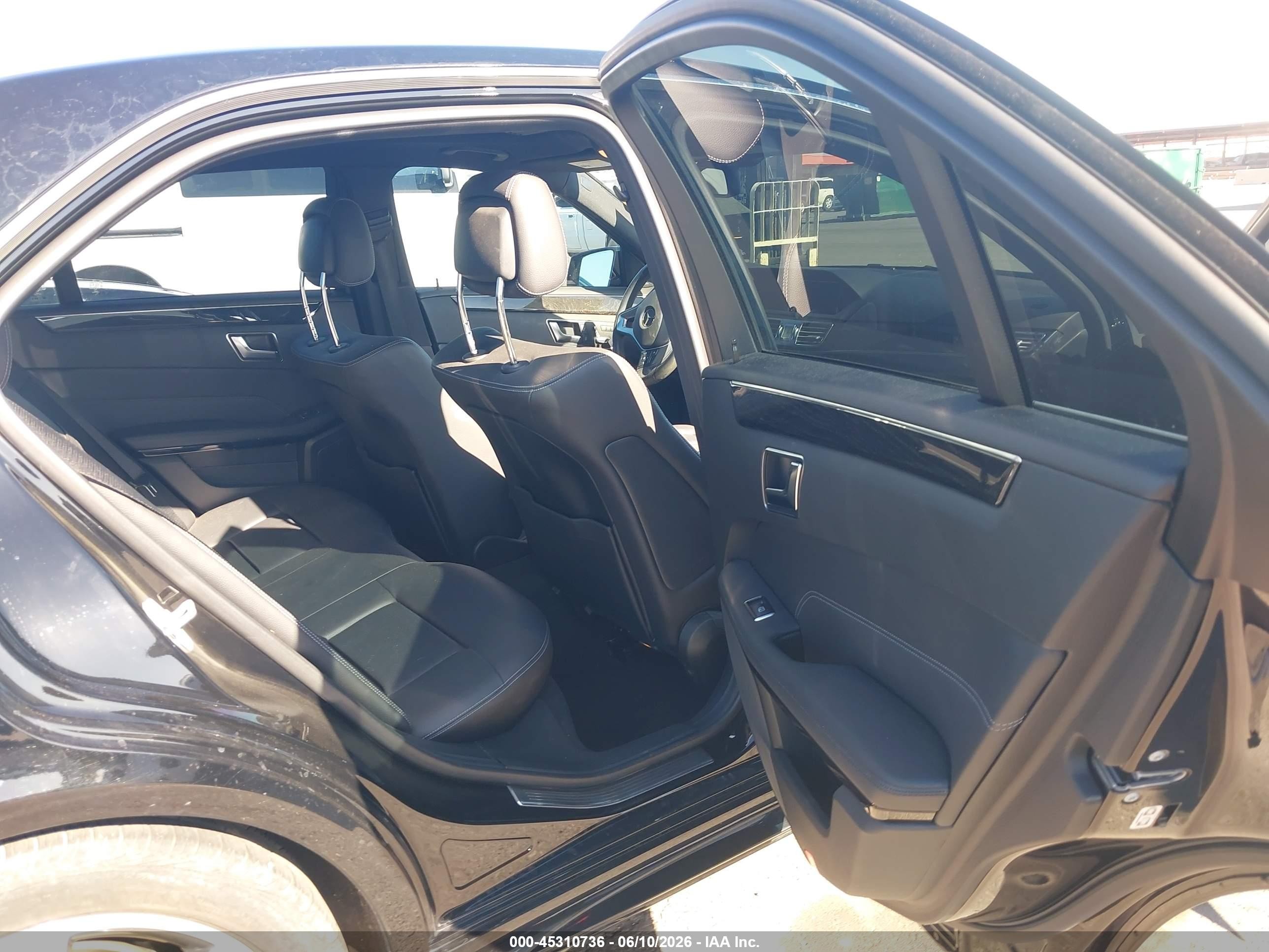 2014 Mercedes-benz E 350   Black vin: WDDHF5KB7EB051316