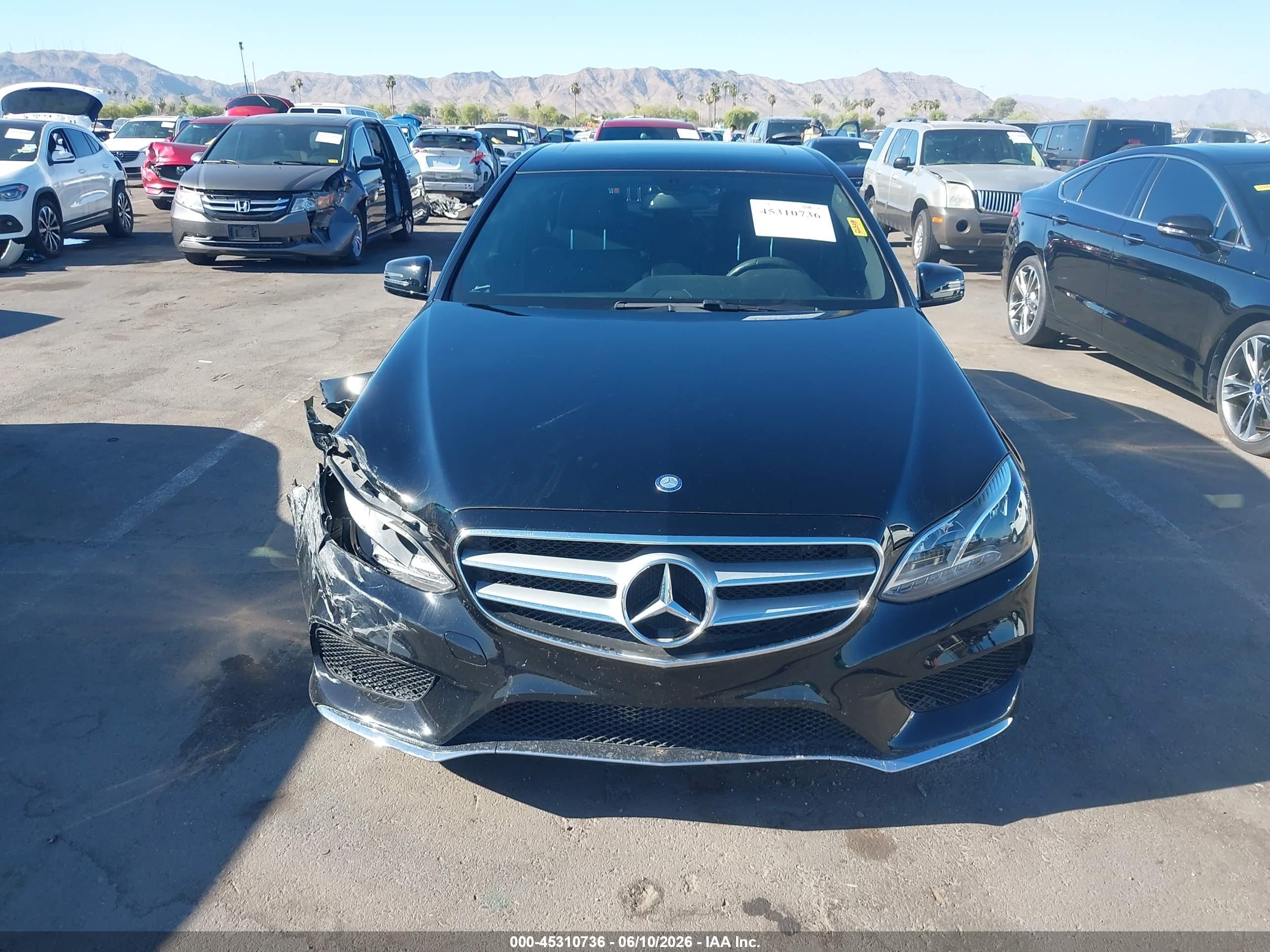 2014 Mercedes-benz E 350   Black vin: WDDHF5KB7EB051316
