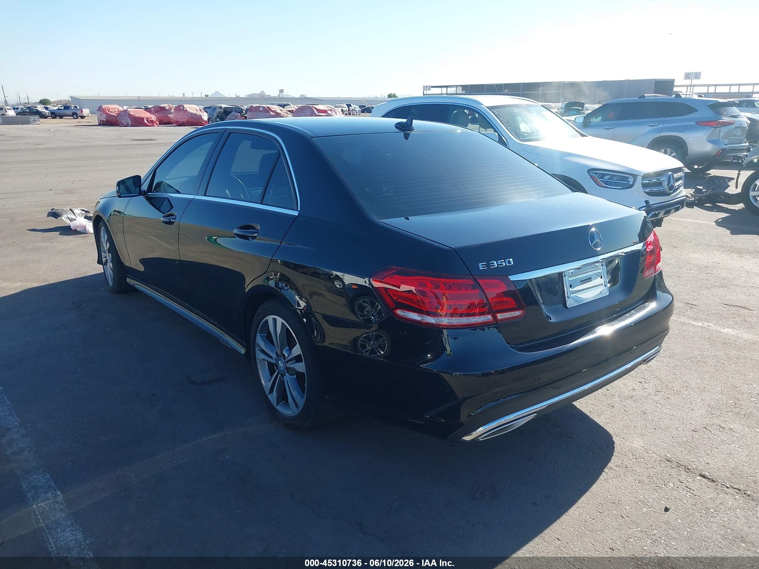 2014 Mercedes-benz E 350   Black vin: WDDHF5KB7EB051316