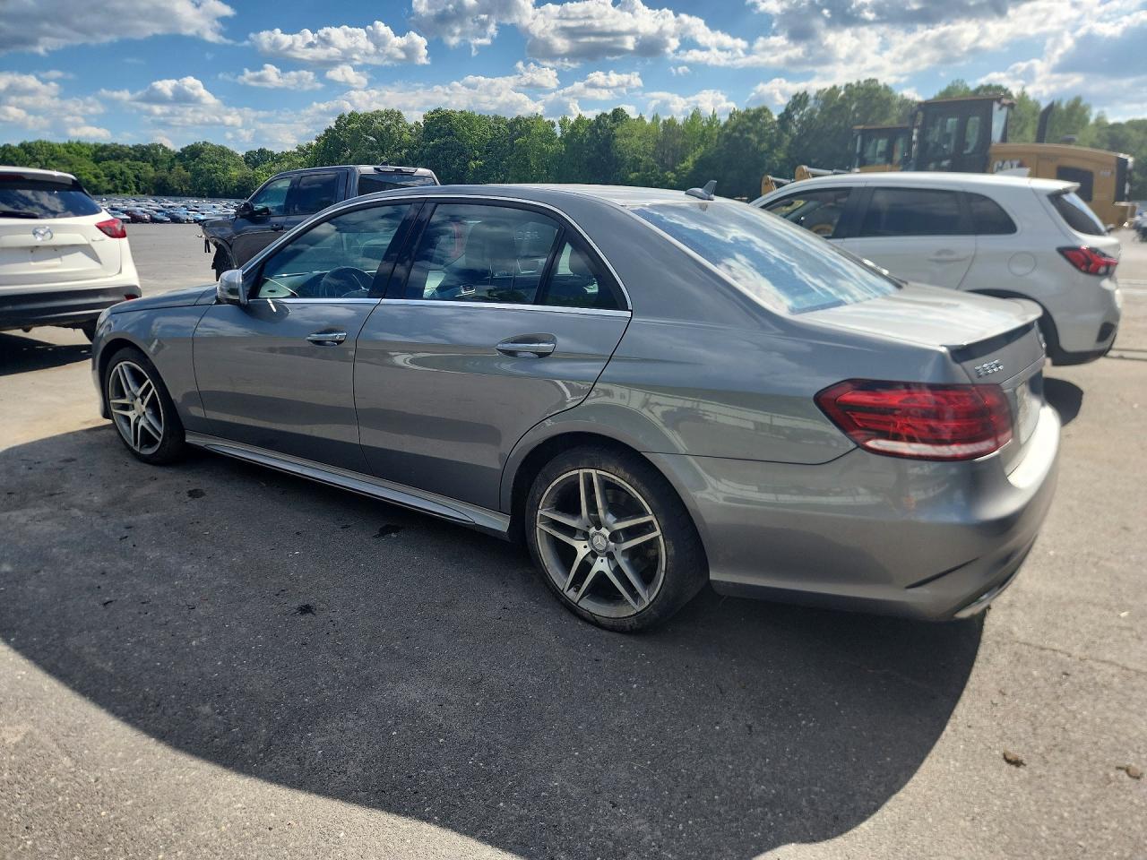 2015 Mercedes-benz E 350 Silver vin: WDDHF5KB7FB151451