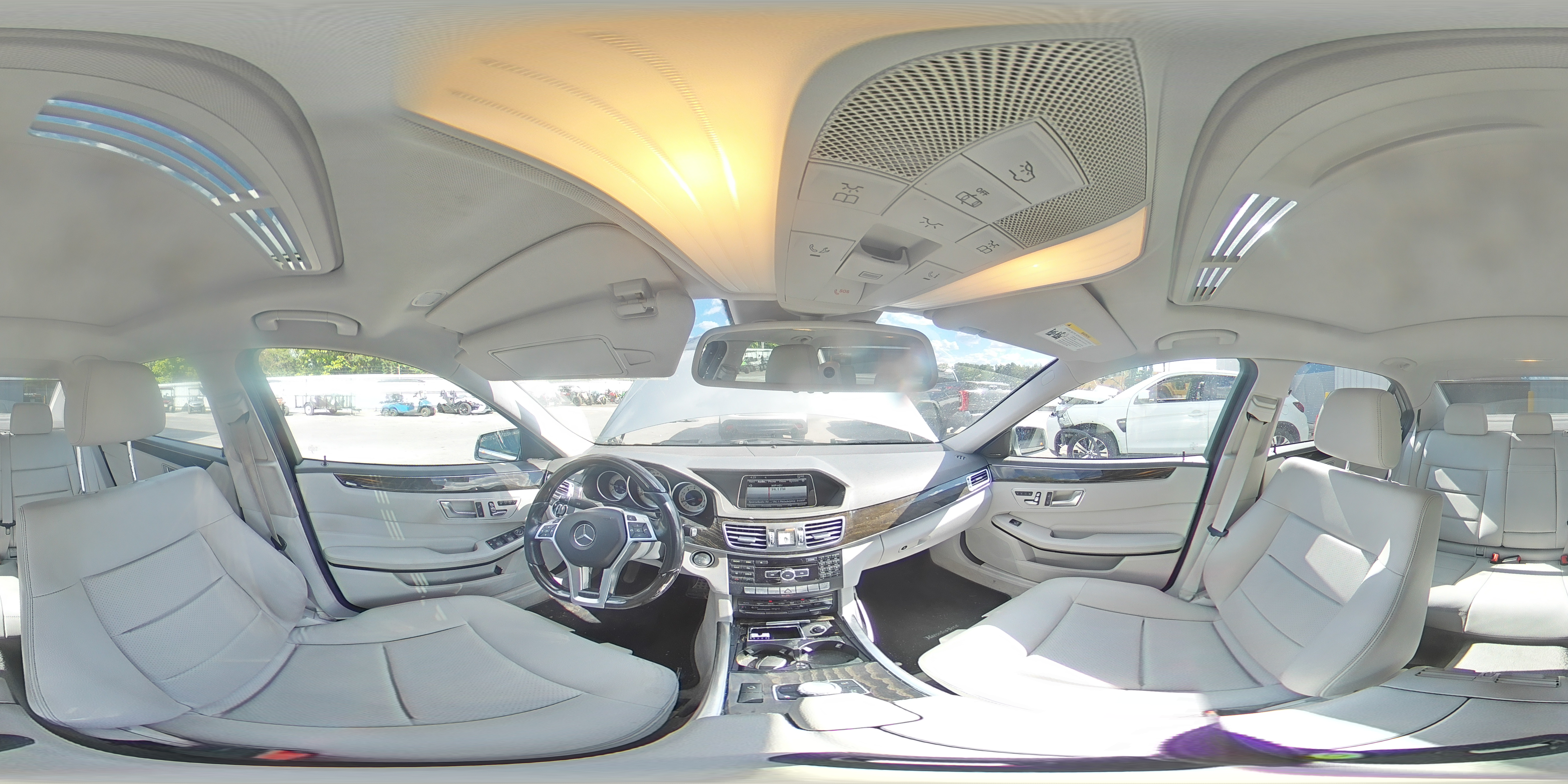 2015 Mercedes-benz E 350 Silver vin: WDDHF5KB7FB151451