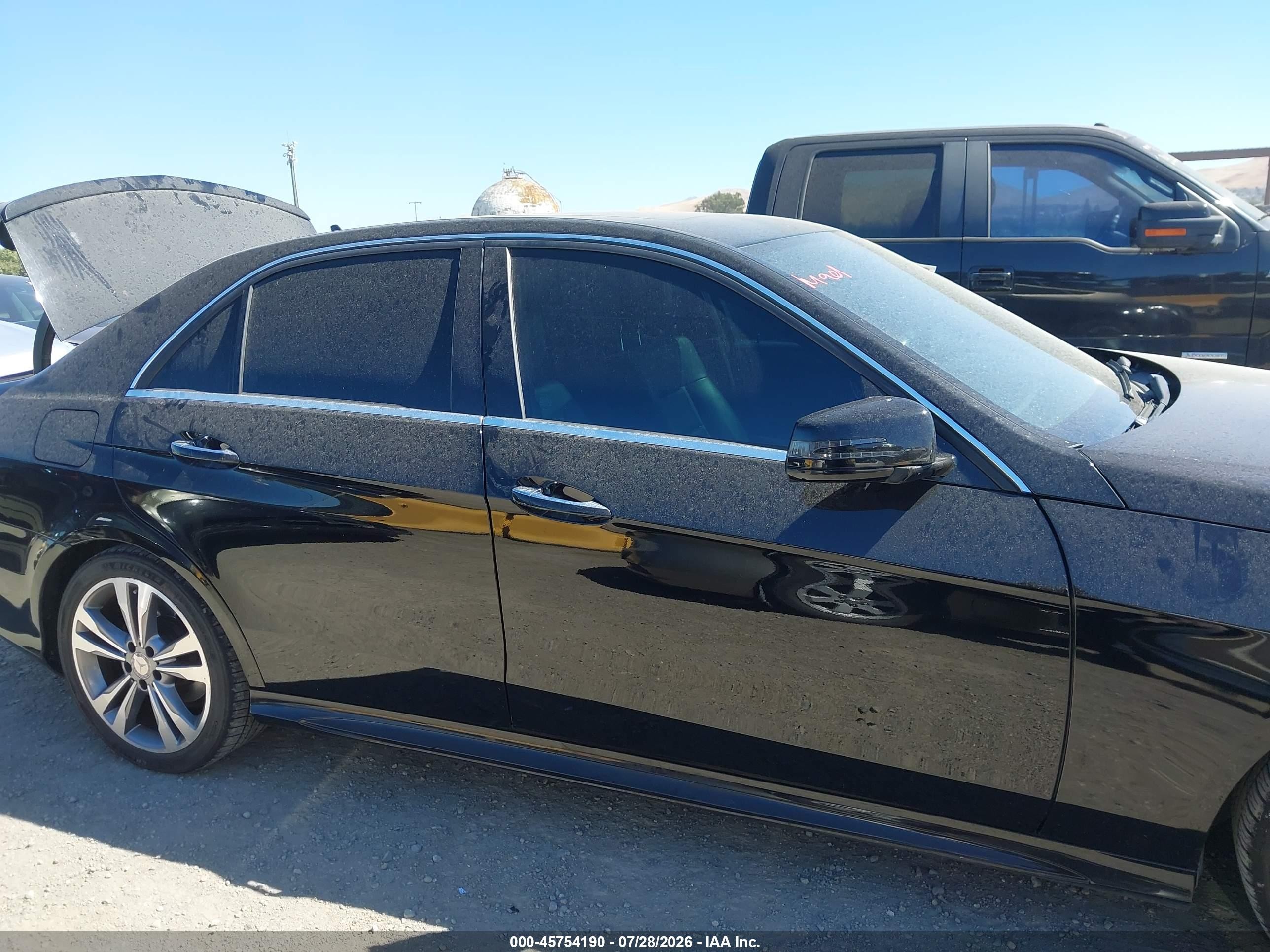 2016 Mercedes-benz E 350   Black vin: WDDHF5KB7GB184936